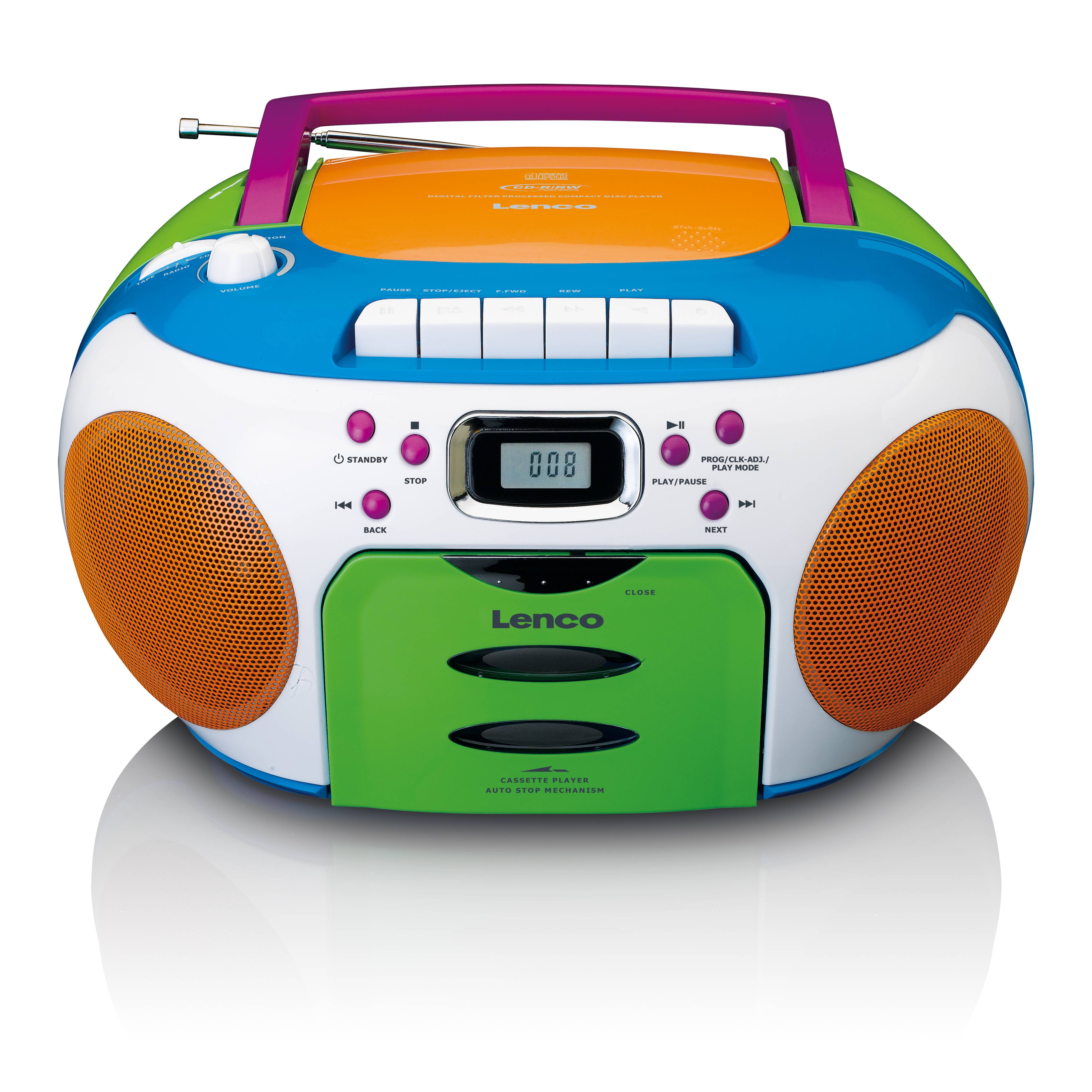 Lenco SCD-971: Ihr musikalischer Begleiter für unterwegs! Sie suchen nach einem tragbaren und kinderfreundlichen Musikplayer? Das Lenco SCD-971 ist