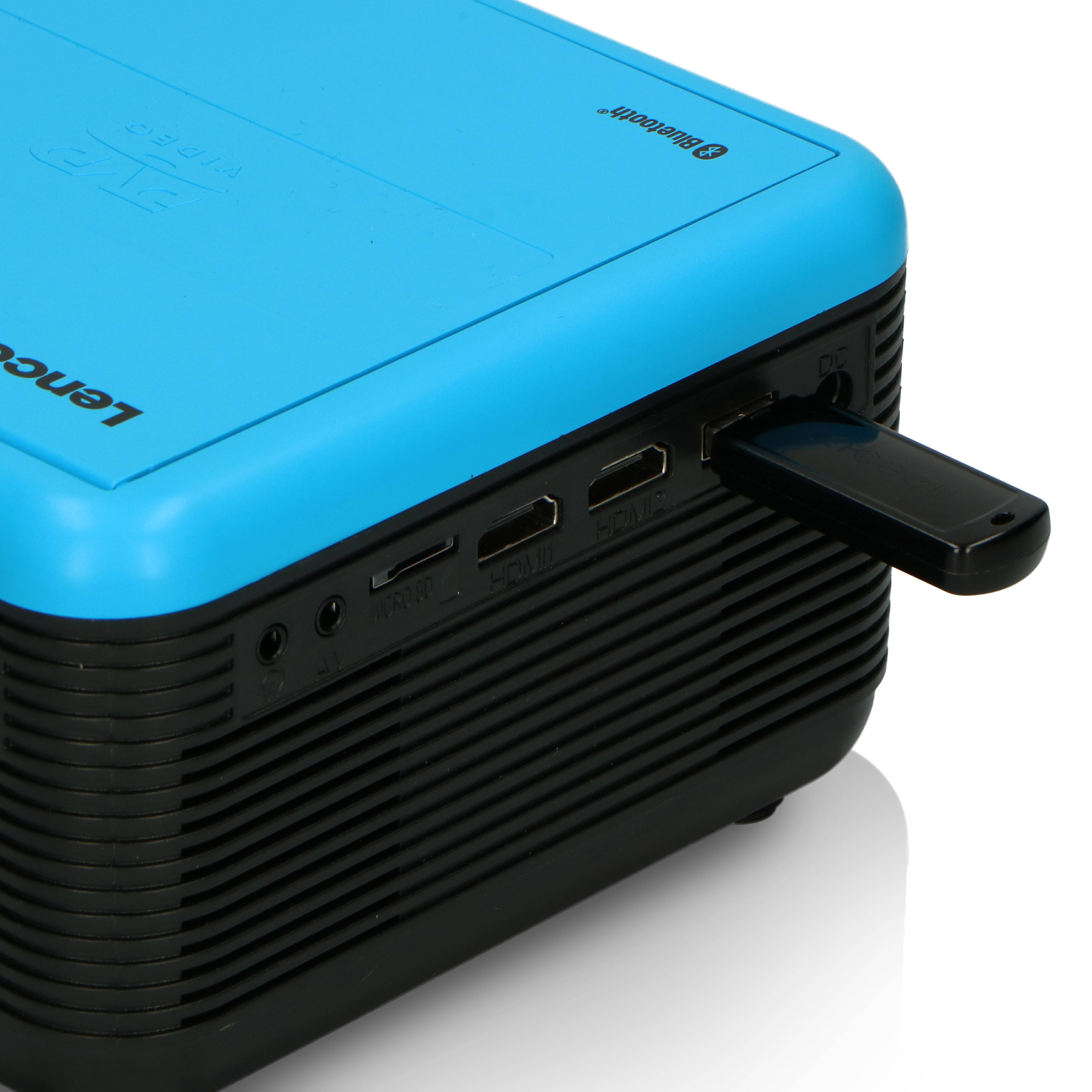 Erleben Sie Kinoatmosphäre mit dem Lenco LPJ-500 Beamer Verwandeln Sie Ihr Wohnzimmer in einen Kinosaal mit dem Lenco LPJ-500. Perfekt für Filmab