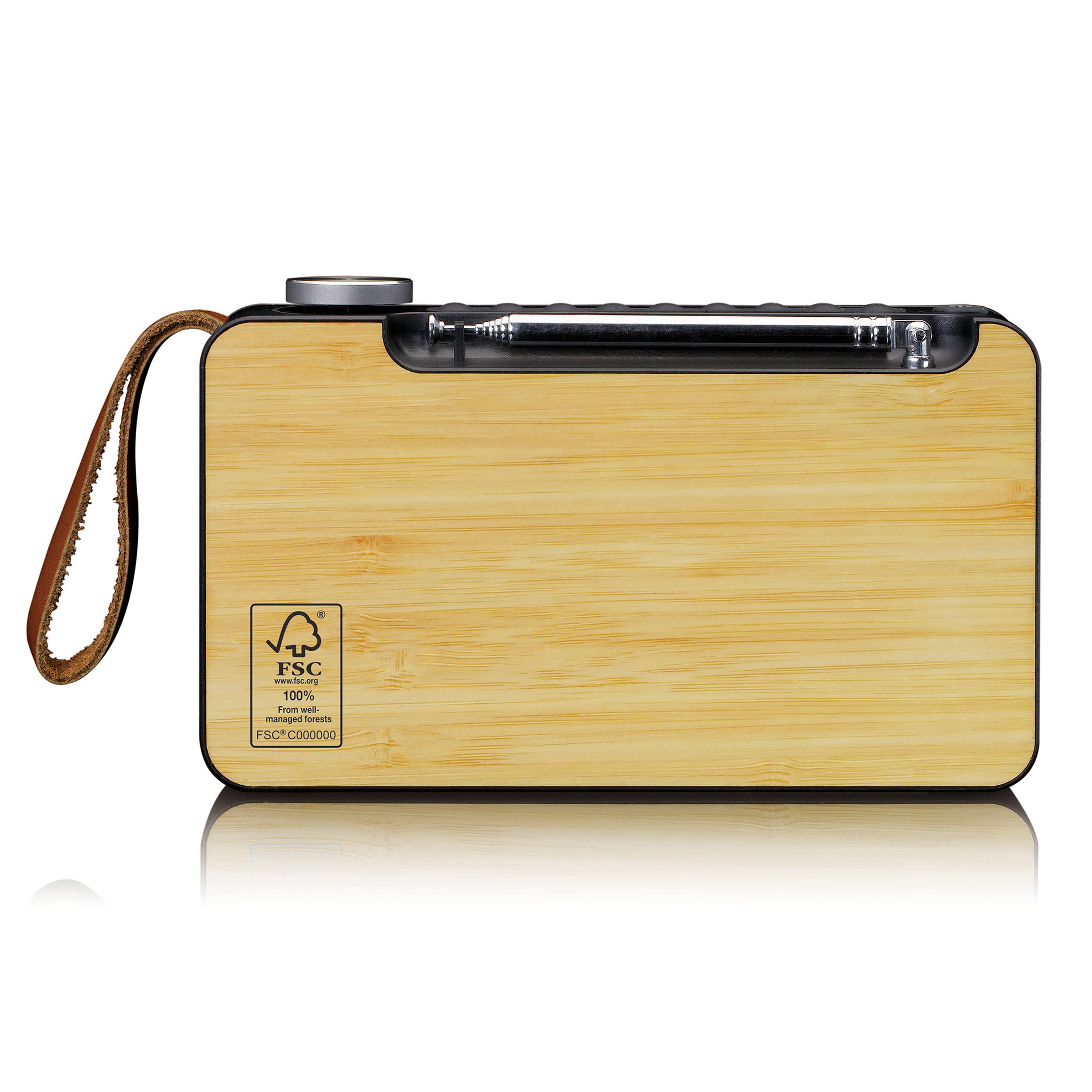Lenco PDR-040BAMBOOBK: Ihr perfekter musikalischer Begleiter Das Lenco PDR-040BAMBOOBK ist mehr als nur ein Radio. Mit diesem tragbaren DAB+-Radio