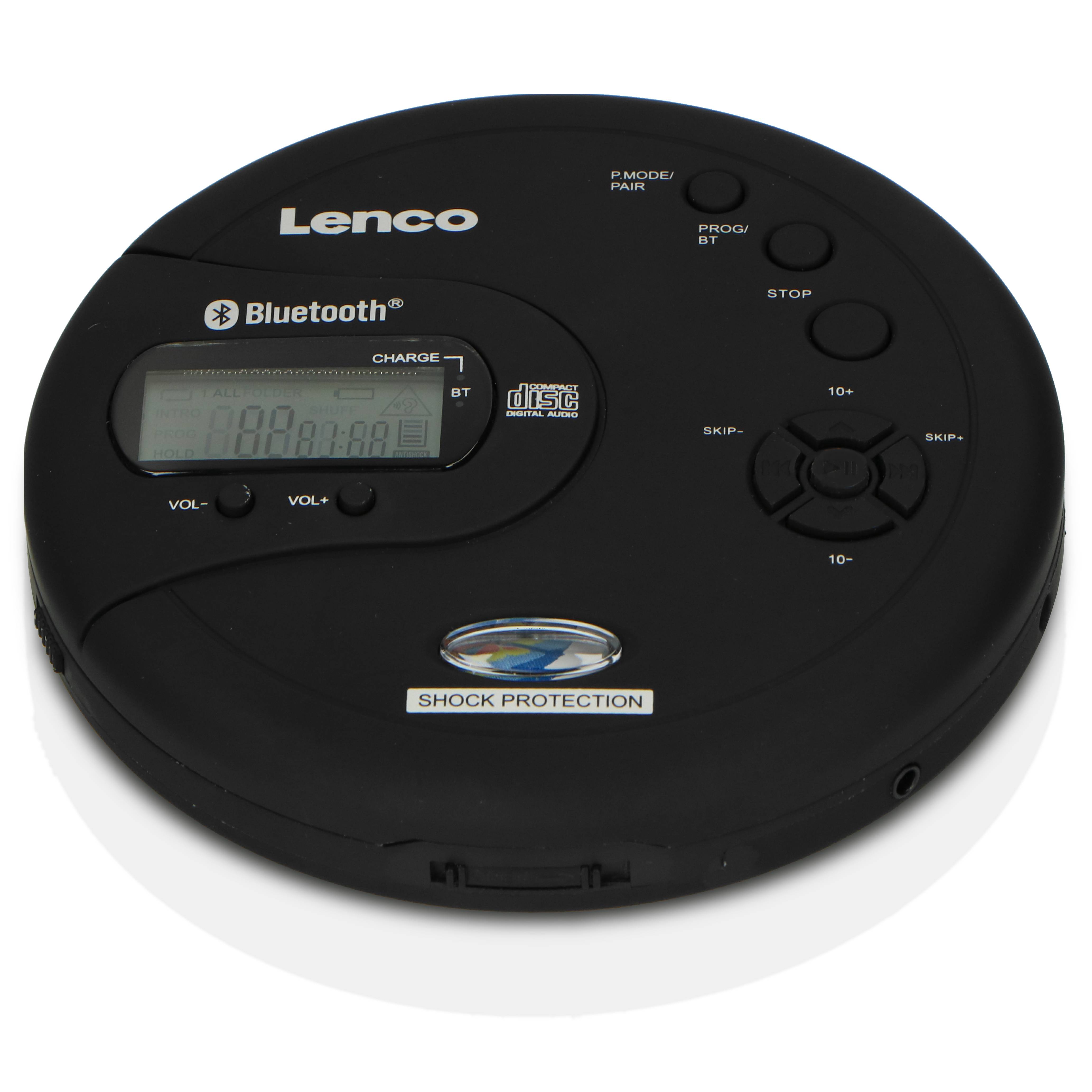 Lenco CD-MP3-Player CD-300: Musikgenuss ohne Grenzen Der Lenco CD-MP3-Player CD-300 steht für ununterbrochenen Musikgenuss, dank Anti-Shock-Schu