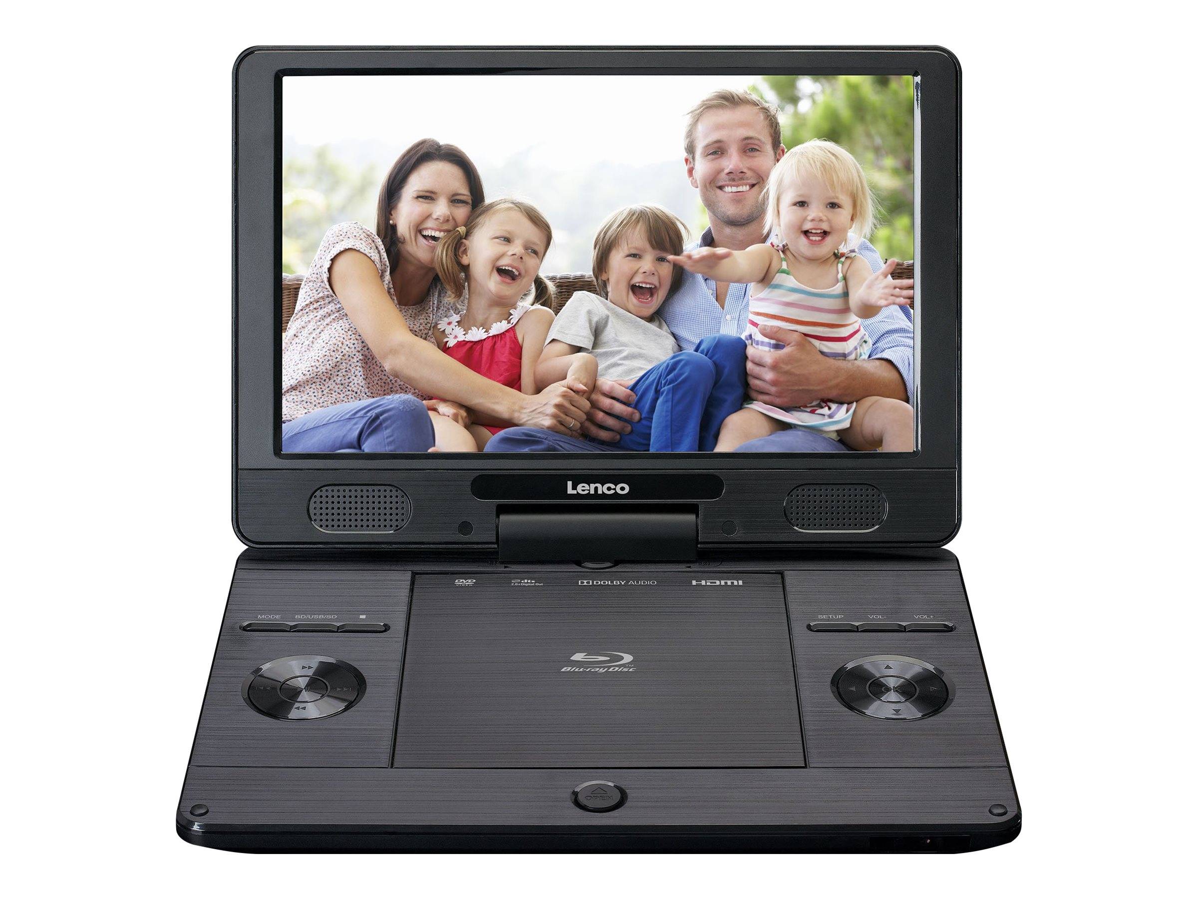 Lenco BRP-1150BK - Blu-ray-Disk-Player - tragbar -Anzeige: 29.5 cm (11.5")