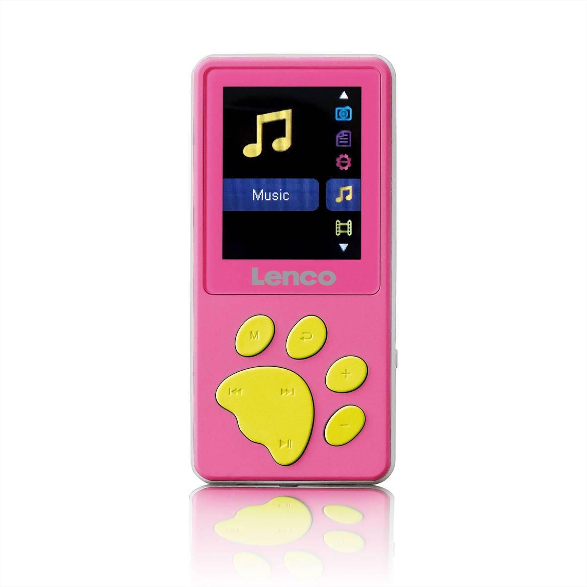 Lenco XEMIO-560 - Digital Player - 8 GB - pink