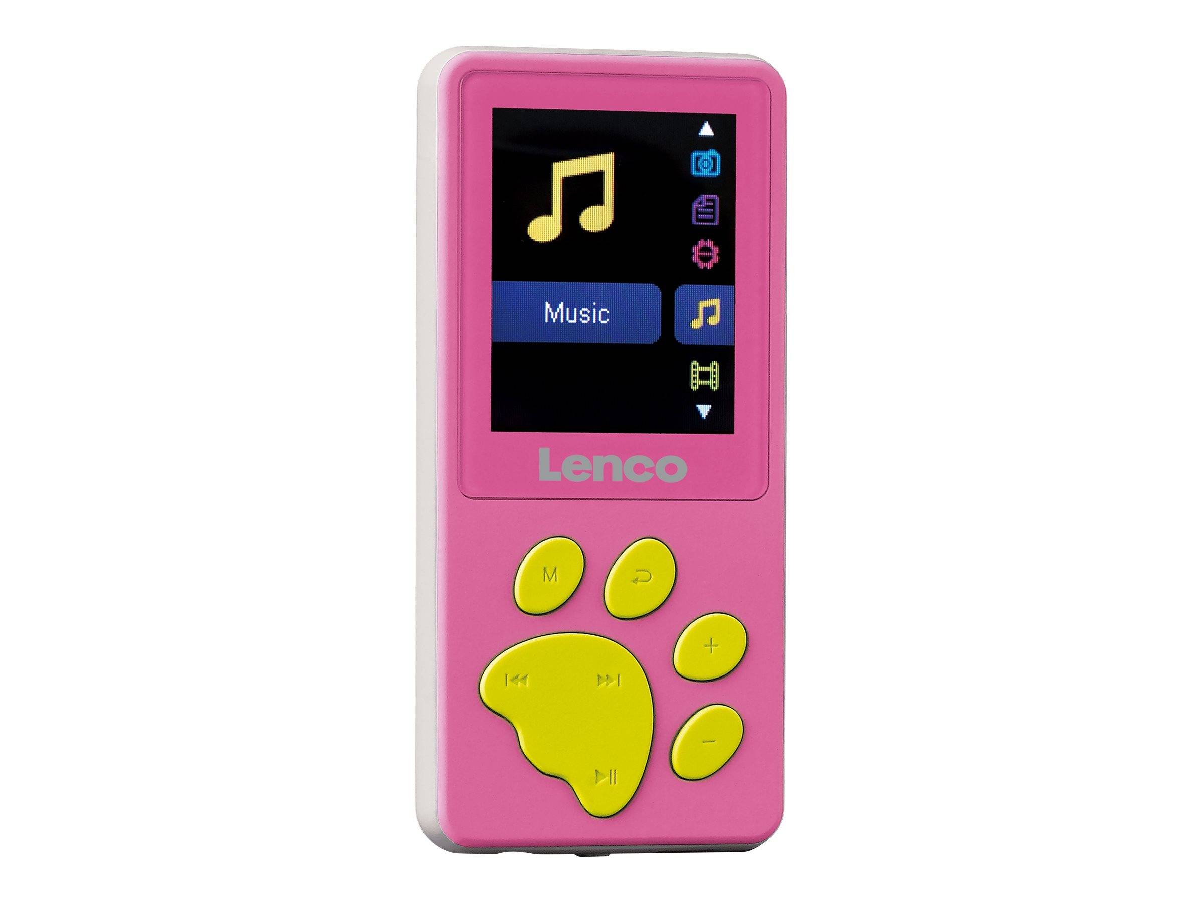 Lenco XEMIO-560 - Digital Player - 8 GB - pink