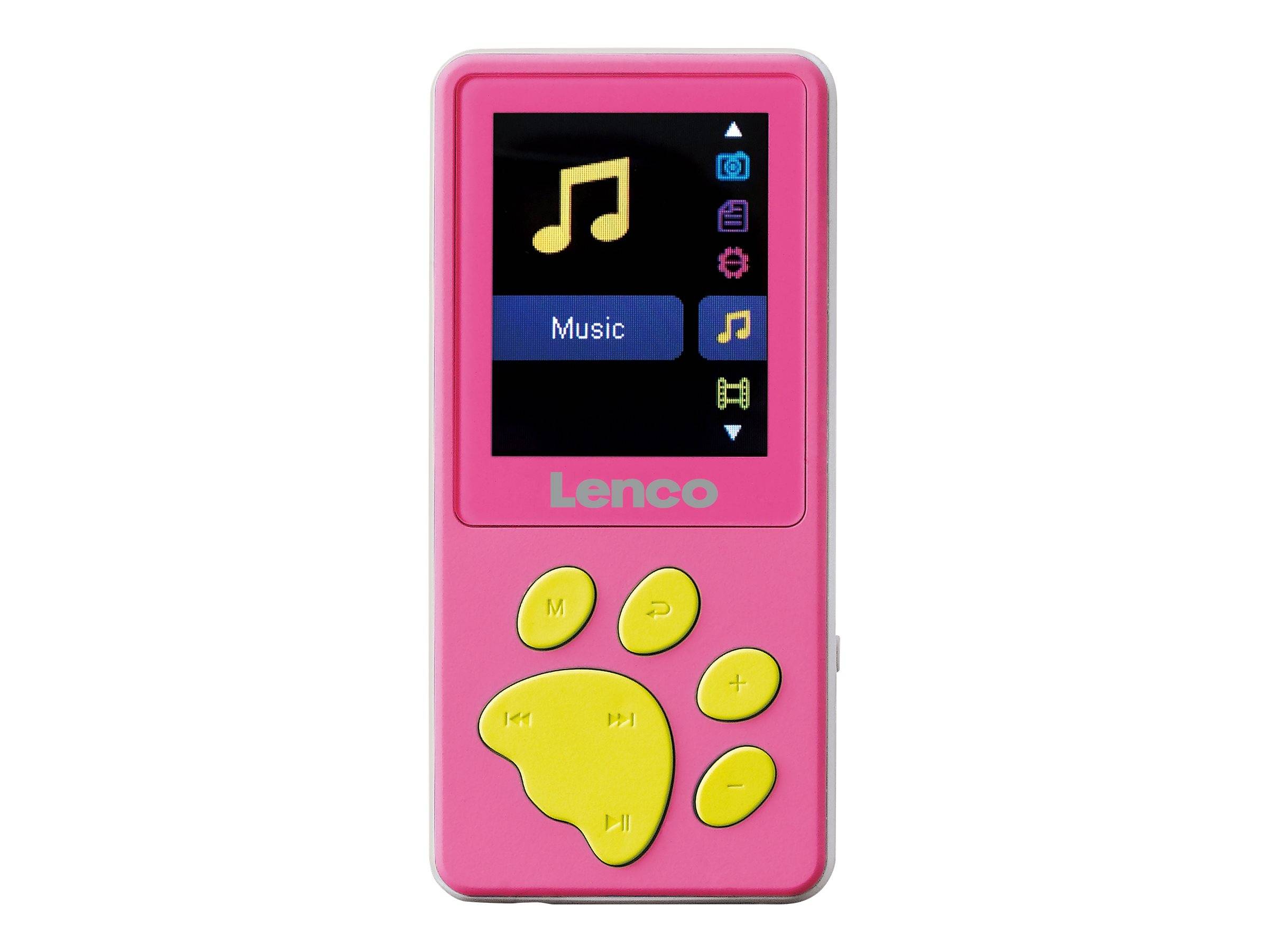 Lenco XEMIO-560 - Digital Player - 8 GB - pink