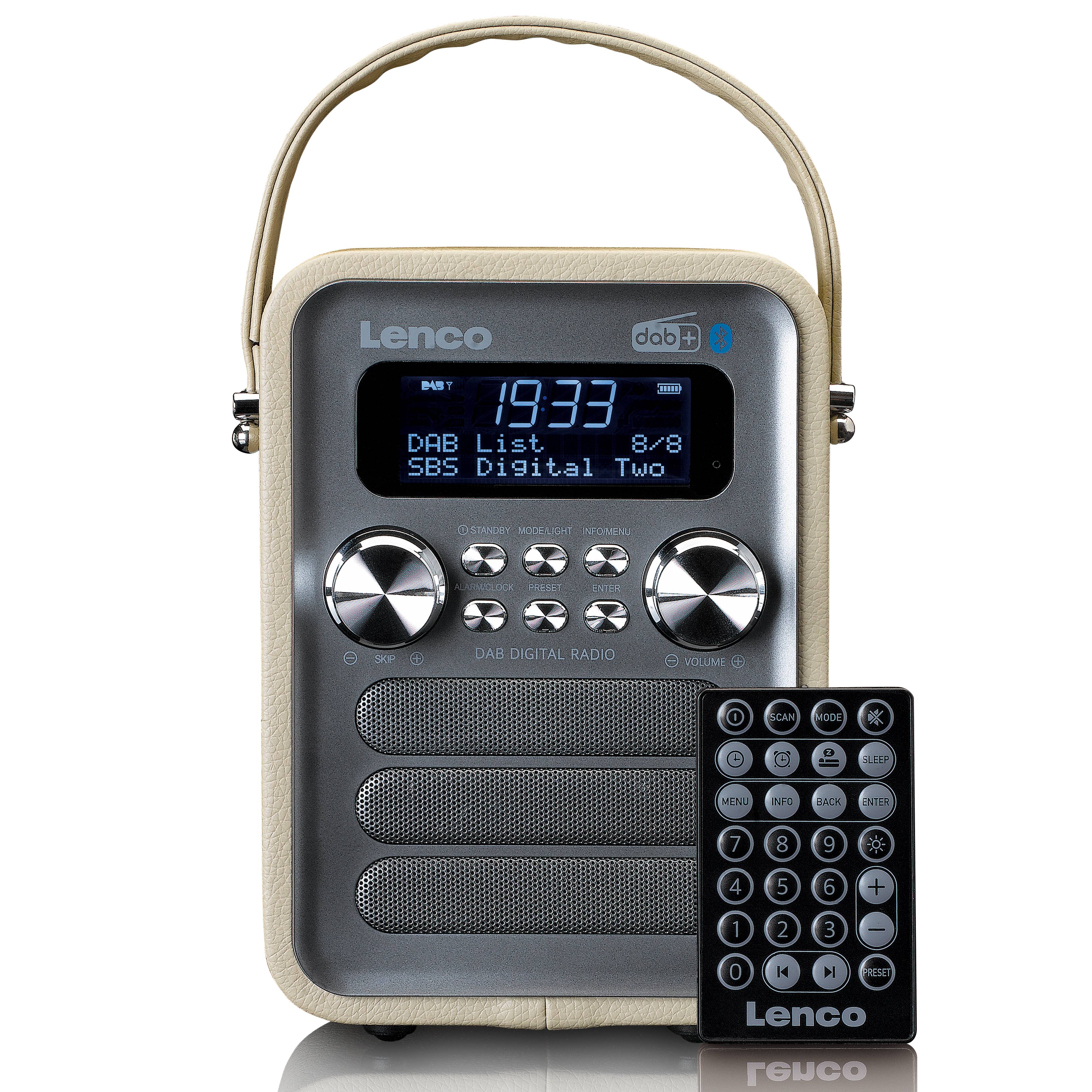 Genießen Sie Überall Ihre LieblingsmusikDas Lenco PDR-051TPSI DAB+/FM-Radio bietet Ihnen digitalen Musikgenuss in höchster Qualität. Freuen Sie si