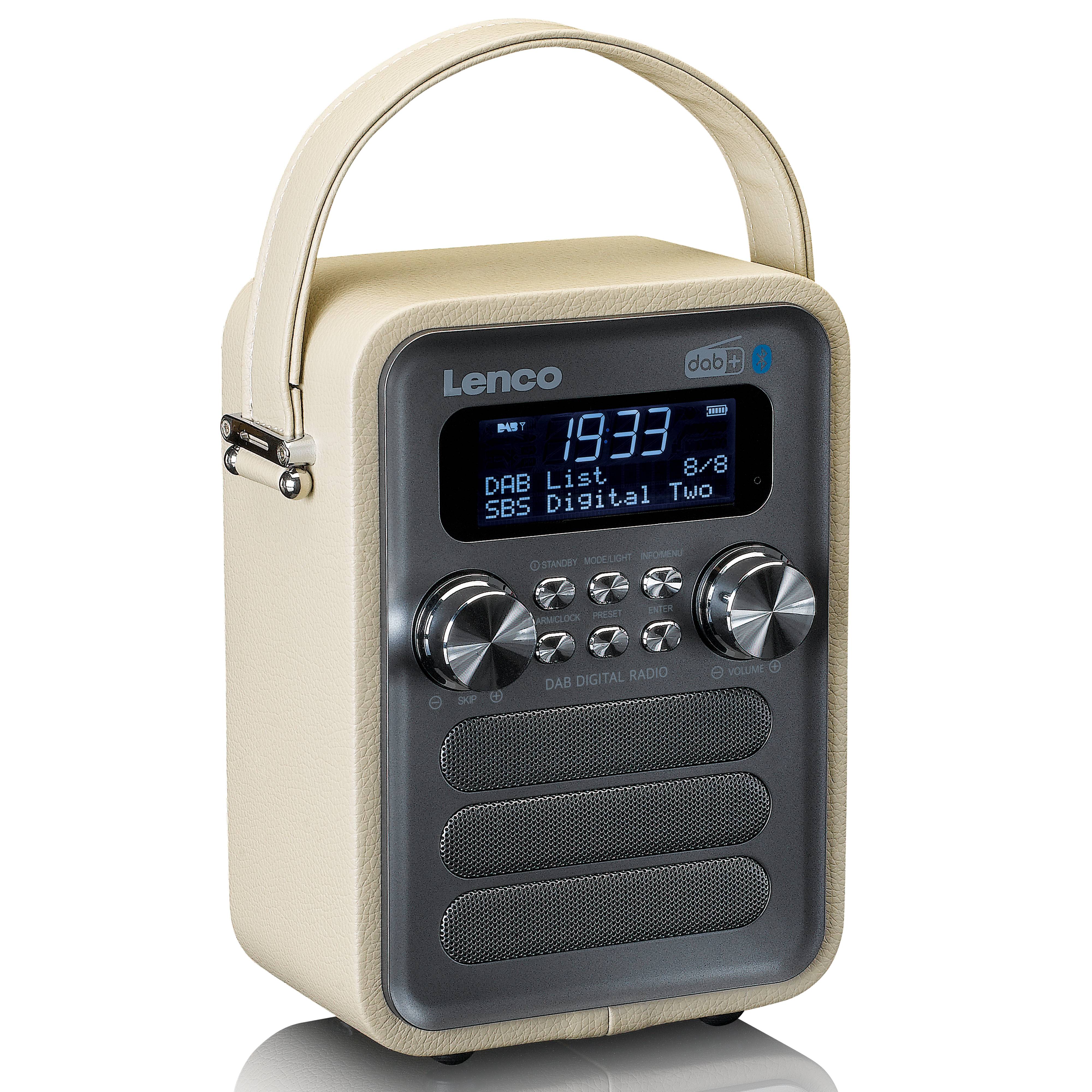 Genießen Sie Überall Ihre LieblingsmusikDas Lenco PDR-051TPSI DAB+/FM-Radio bietet Ihnen digitalen Musikgenuss in höchster Qualität. Freuen Sie si