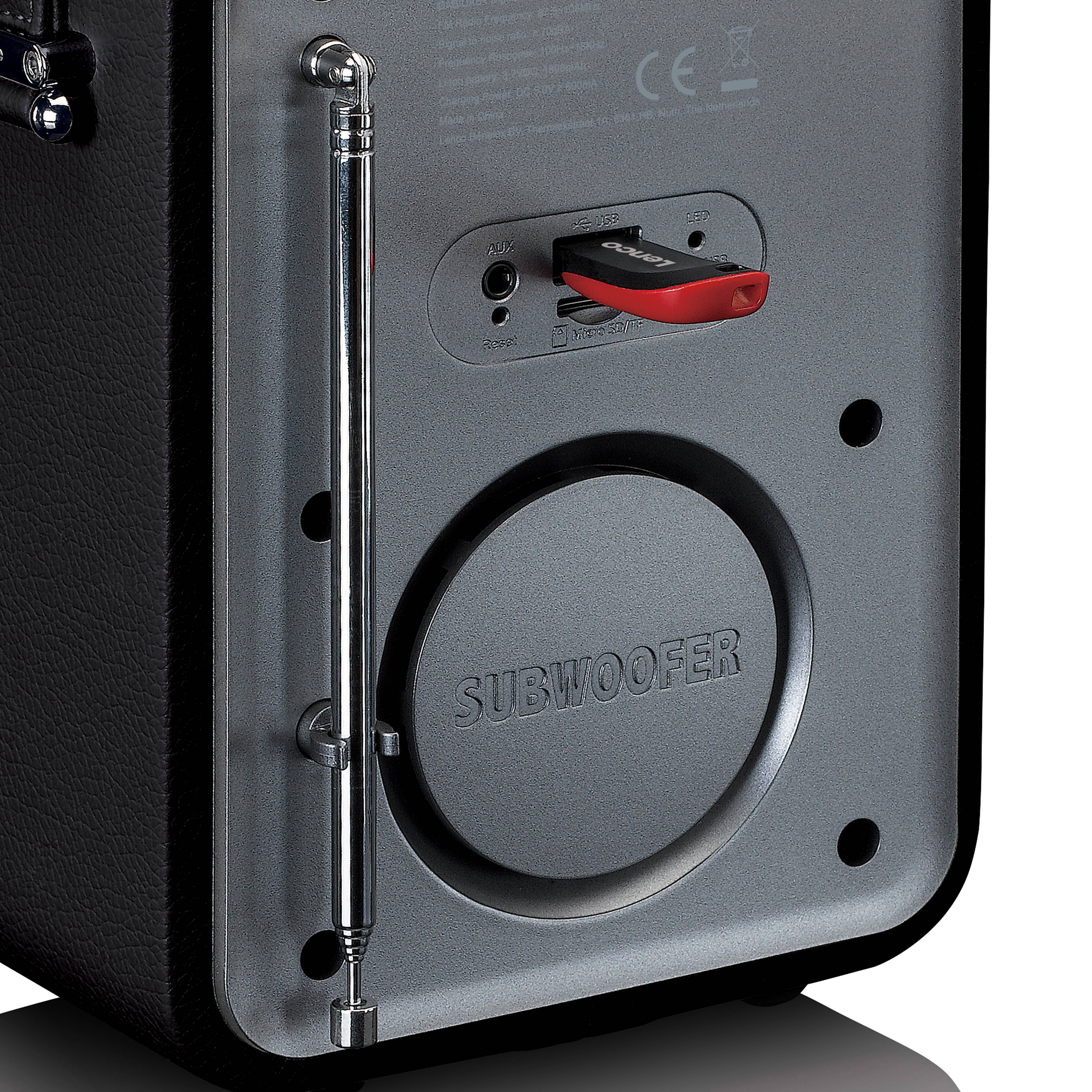 Genießen Sie Überall Ihre LieblingsmusikDas Lenco PDR-051BKSI DAB+/FM-Radio bietet Ihnen digitalen Musikgenuss in höchster Qualität. Freuen Sie si