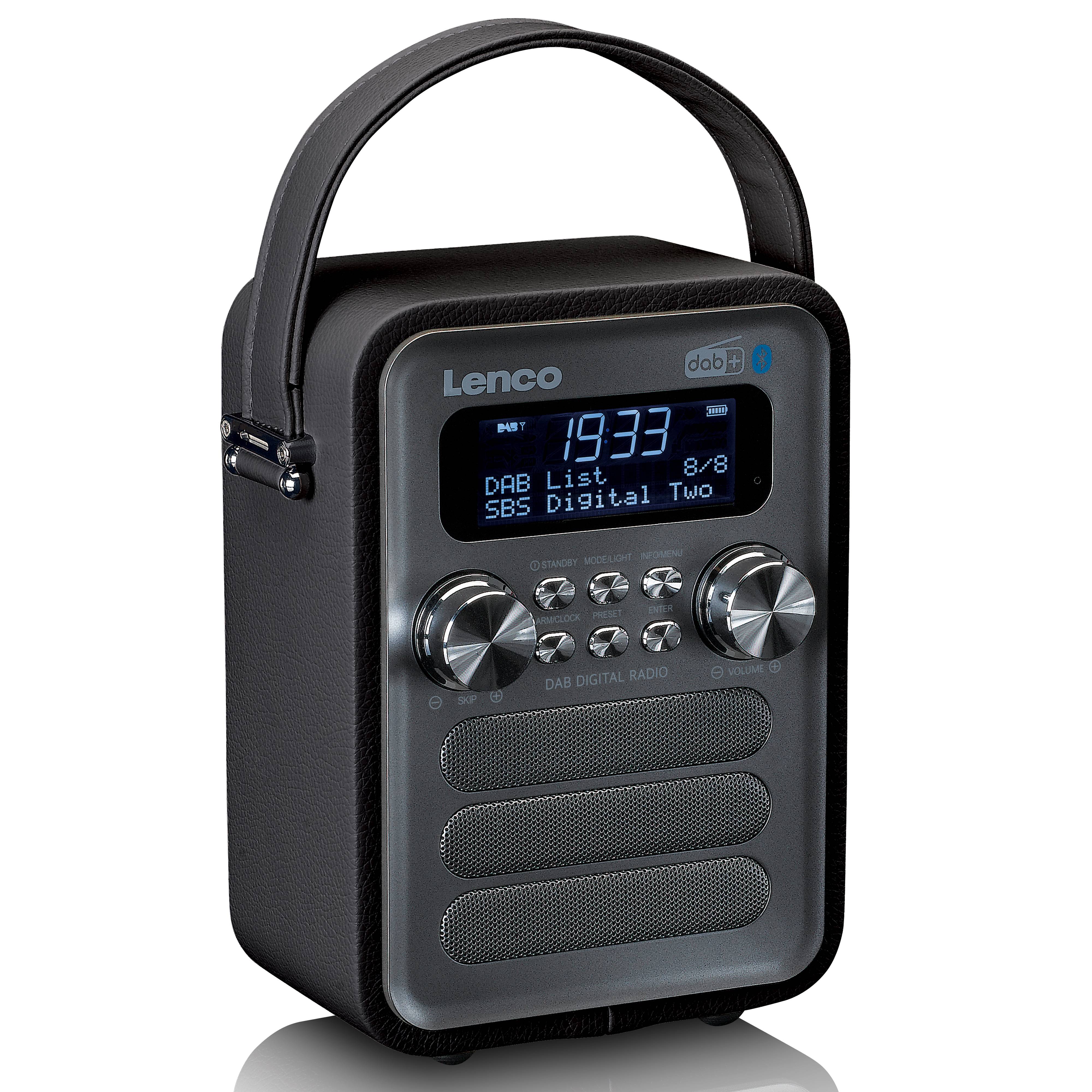 Genießen Sie Überall Ihre LieblingsmusikDas Lenco PDR-051BKSI DAB+/FM-Radio bietet Ihnen digitalen Musikgenuss in höchster Qualität. Freuen Sie si