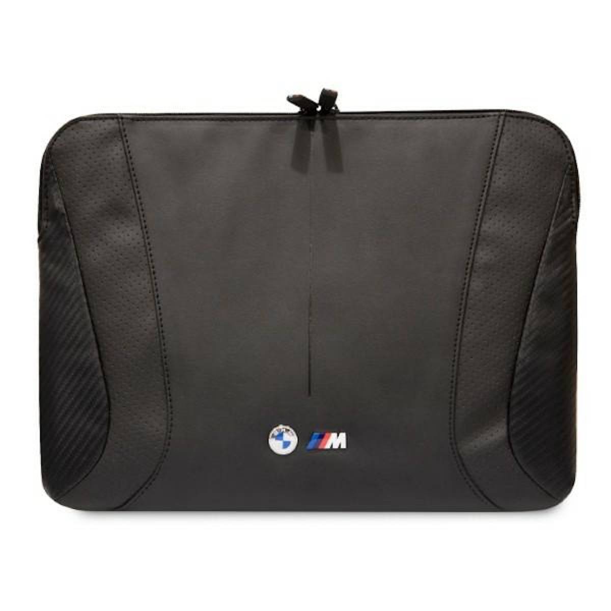 BMW Universal bis 16" Notebook Tasche Carbon und Perforated Schwarz