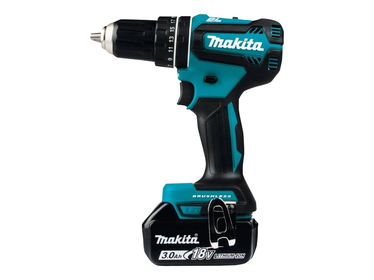 Makita DHP485RF3J - Bohrhammer/Treiber - schnurlos - 2 Geschwindigkeiten - Bohrf