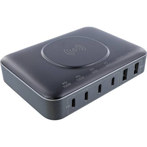 InLine® Qi Powerstation Multiport, Netzteil, Ladegerät, Wireless charging Strom / Energie / Licht