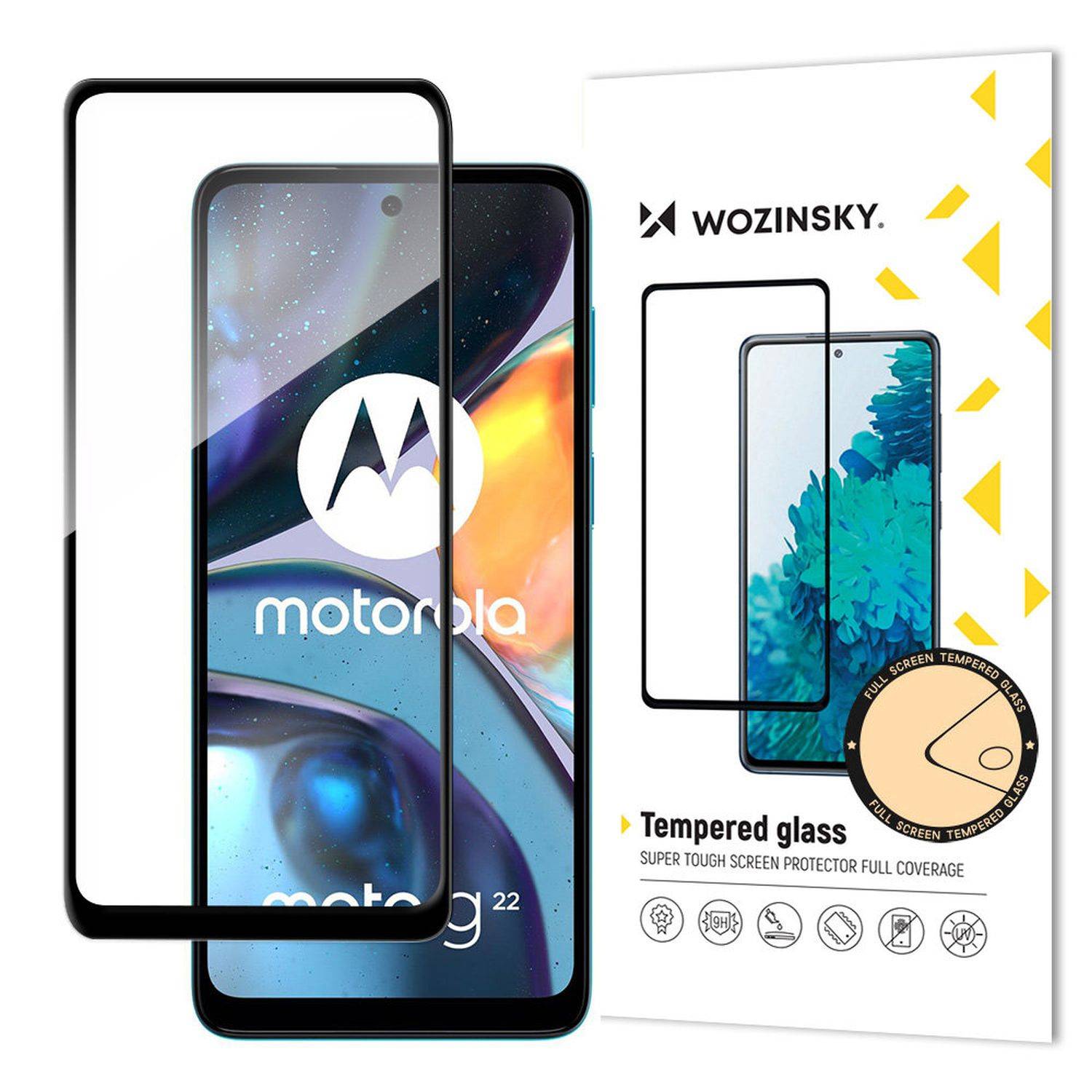 2er Pack 5D Schutz Glas kompatibel mit Motorola Moto G13 / G23 Curved Folie Vollständig Klebend und Abdeckung