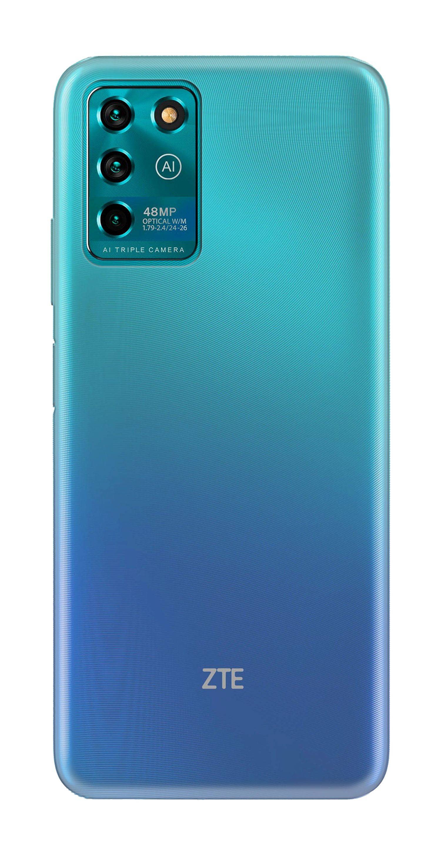Silikon Hülle Basic kompatibel mit ZTE Blade Axon 40 Lite Smart Case TPU Soft Handy Cover Schutz Transparent