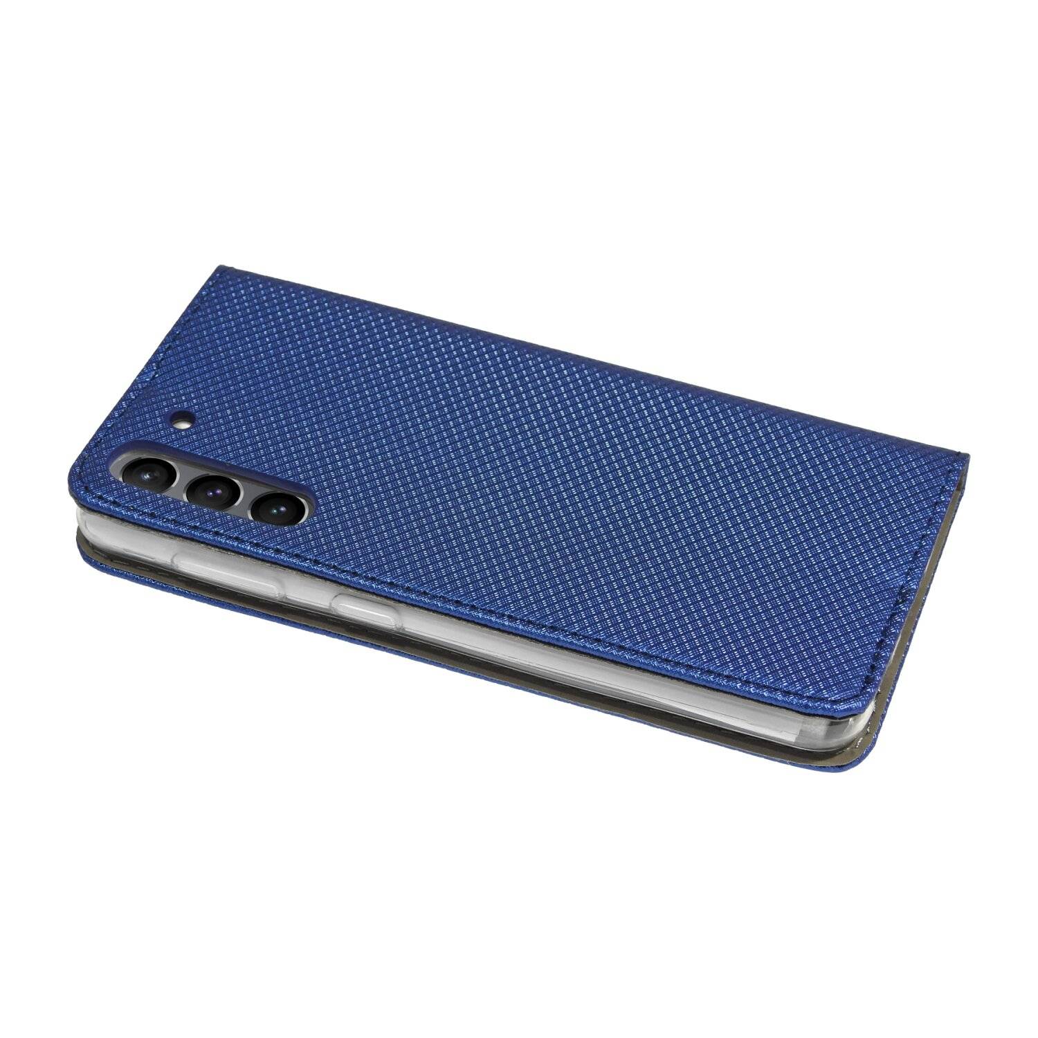 Buch Tasche "Smart" für SAMSUNG GALAXY S23 PLUS Handy Hülle Etui Brieftasche mit Standfunktion, Kartenfach Blau
