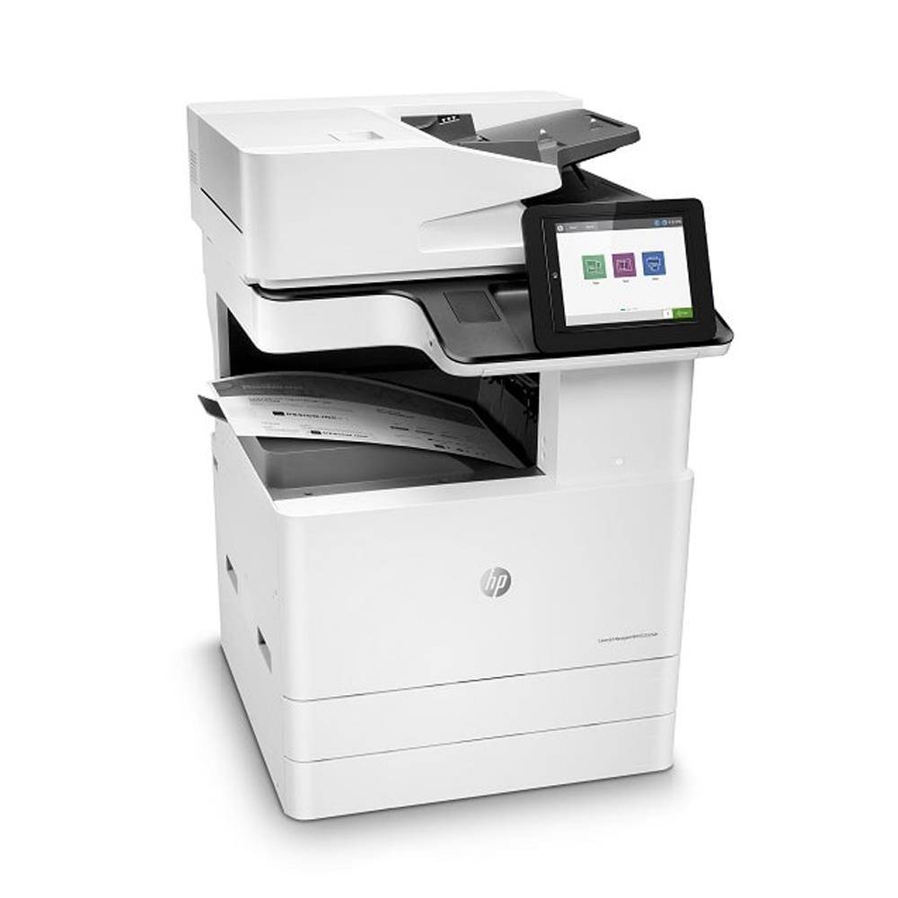 HP LaserJet Managed MFP (Demogerät) E72530DN AIO Drucker s/w (X3A67A, 320GB, 30 S/m., 1200 DPI, GigaBit), OHNE TONER