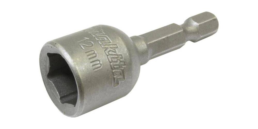 makita Steckschlssel B-38956 SW12mm L.50mm Aufnahme 1/4Zoll, Lnge 135