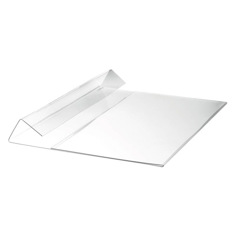 DURABLE Kennzeichnungstasche HARD COVER, Falz A5 quer