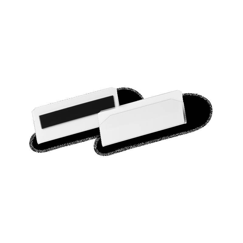 DURABLE Etikettentasche HARD COVER magnetisch, 100 x 38 mm