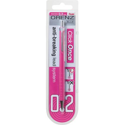 Pentel Druckbleistift ORENZ, 0,2 mm, pink