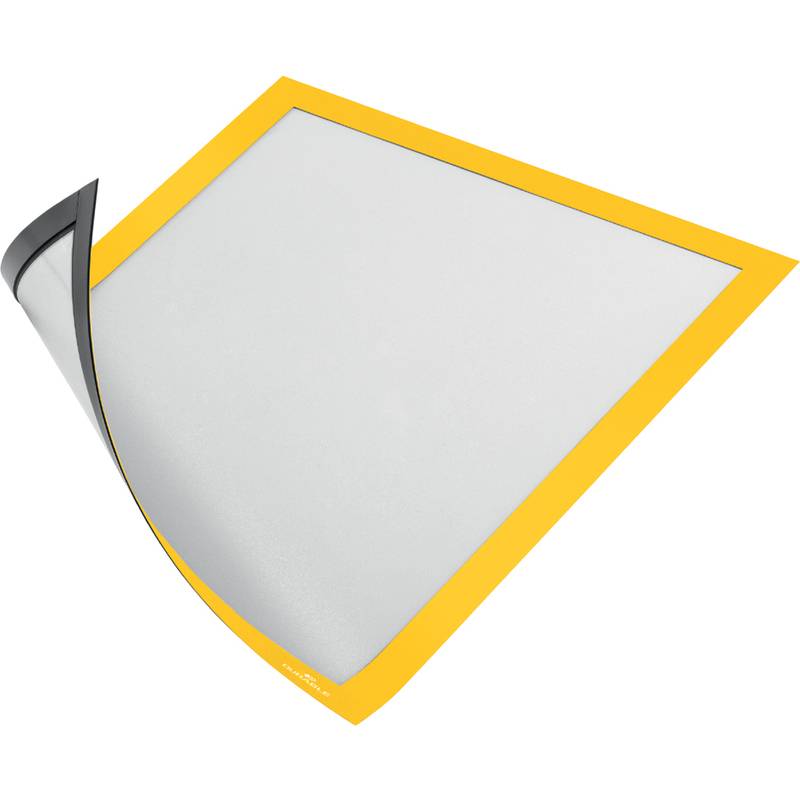 Inforahmen Duraframe Magnetic A4 gelb VE=5 Stück
