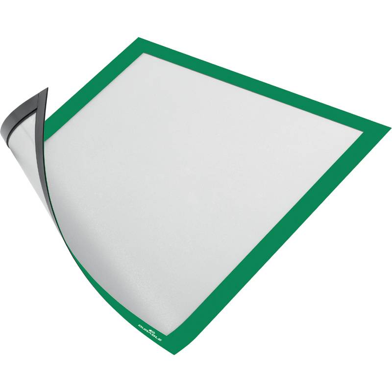Inforahmen Duraframe Magnetic A4 grün VE=5 Stück