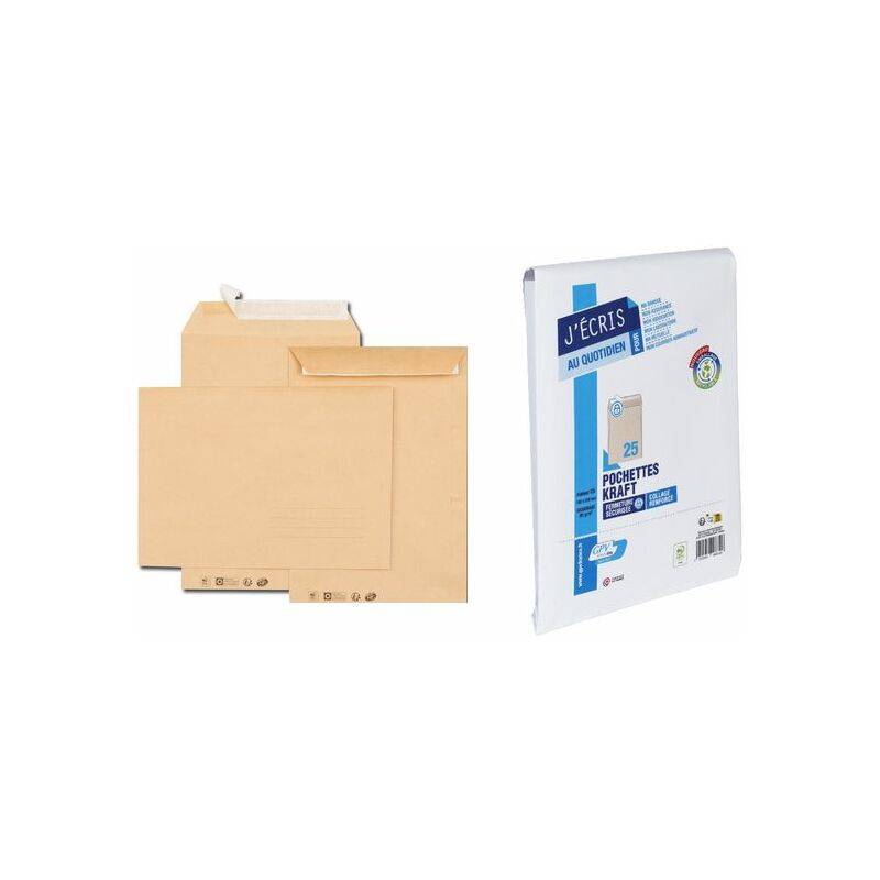 GPV Versandtaschen, C4, 229 x 324 mm, haftklebend