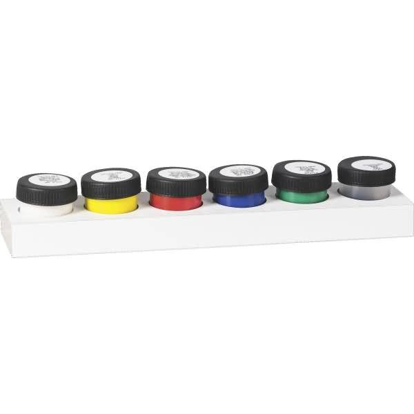 Schulmalfarben malfertig in Bechern 18ml 6 Farben