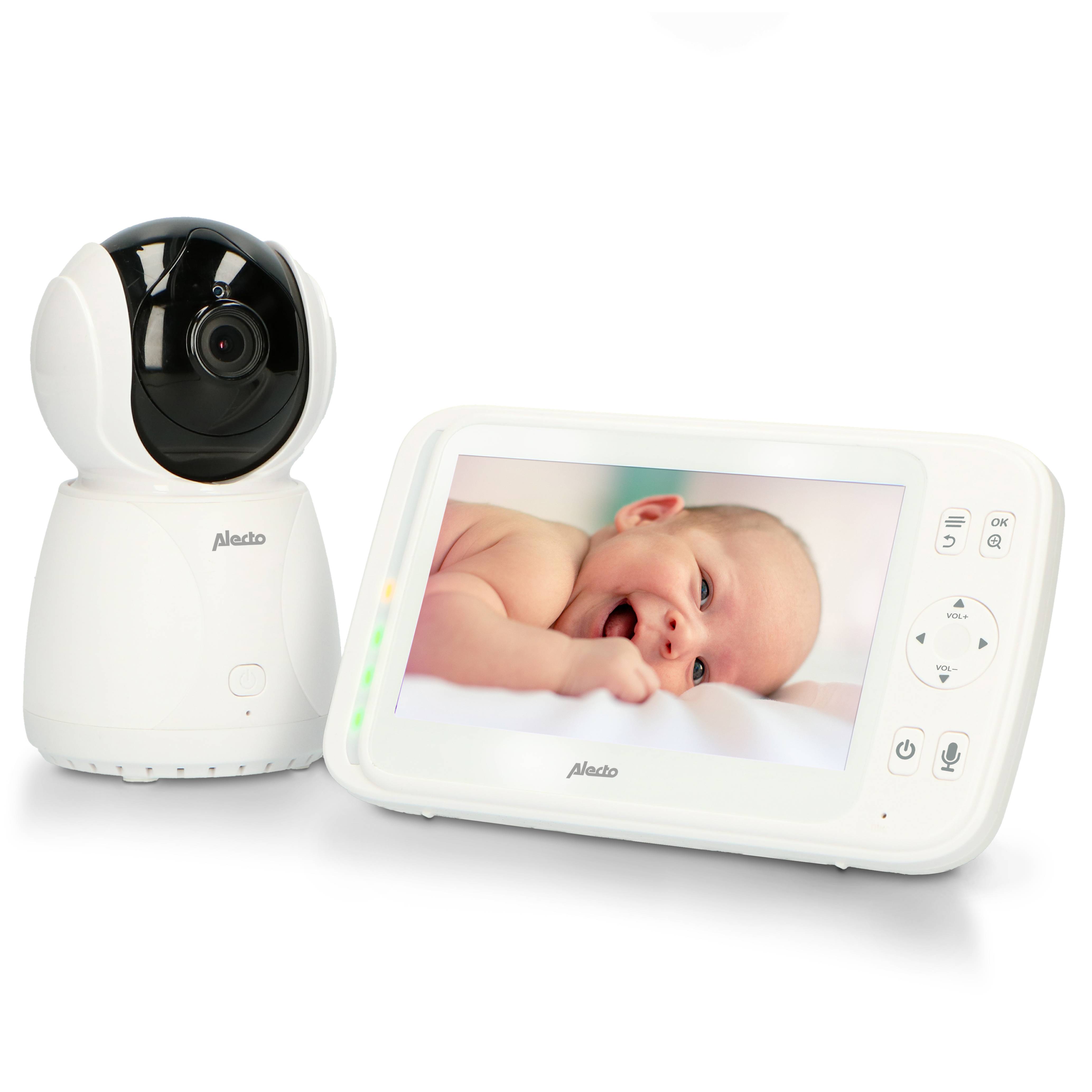 Das Alecto Baby DVM-275 Video-Babyphone - Ihr Wächter im KinderzimmerDas Alecto Baby DVM-275 Video-Babyphone mit seinem 5"-Farbdisplay steht Ihnen