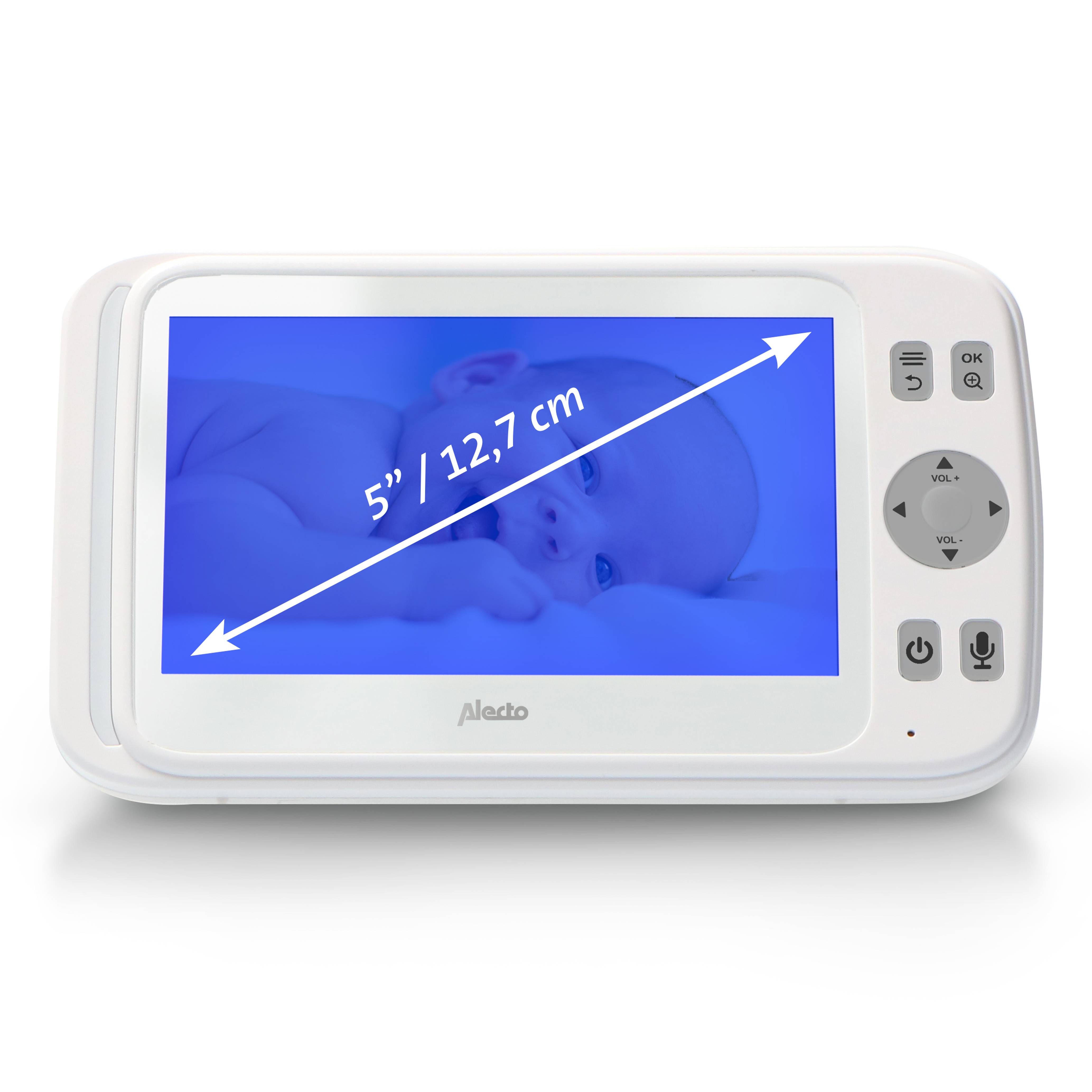 Das Alecto Baby DVM-275 Video-Babyphone - Ihr Wächter im KinderzimmerDas Alecto Baby DVM-275 Video-Babyphone mit seinem 5"-Farbdisplay steht Ihnen