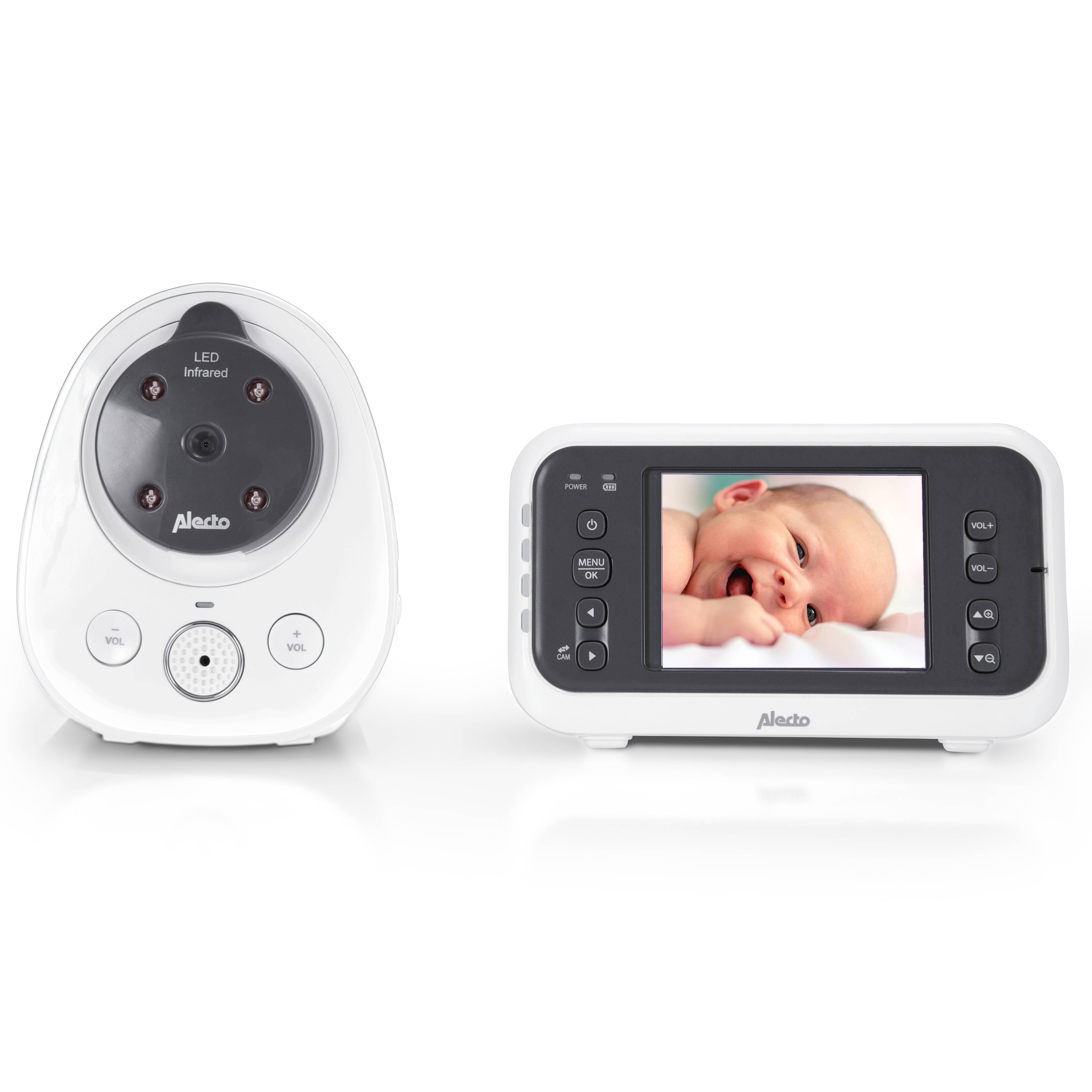 Alecto Baby DVM-77 Babyphone mit Kamera und 2,8 Zoll Farbdisplay Das Alecto Baby DVM-77 ist mehr als nur ein einfaches Babyphone. Es bietet Ihnen