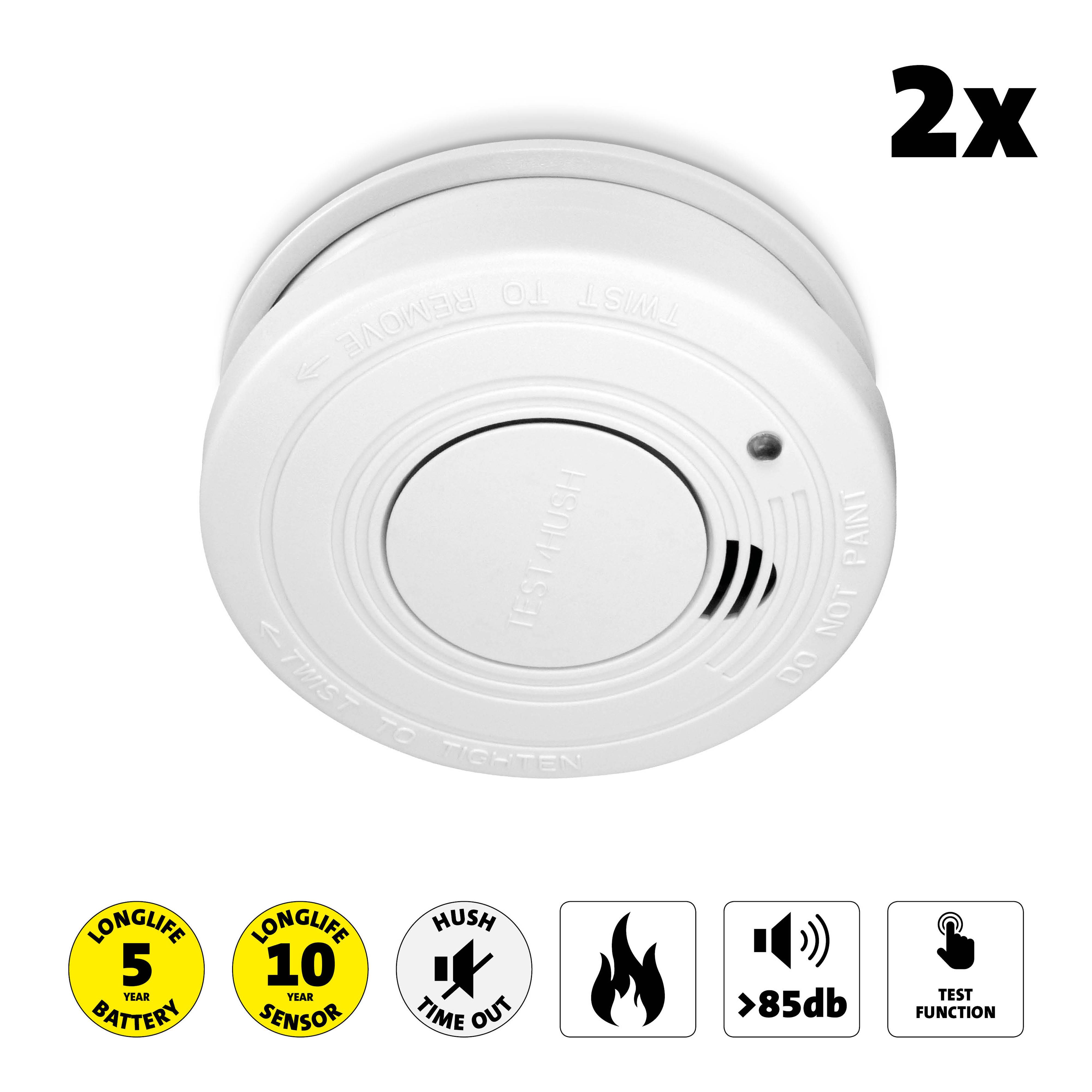 Erhöhen Sie Ihre Sicherheit mit dem Alecto SA-29-5 Rauchmelder Wir wissen, ein hochwertiger Brandschutz muss nicht teuer sein. Mit dem SA-29-5 von