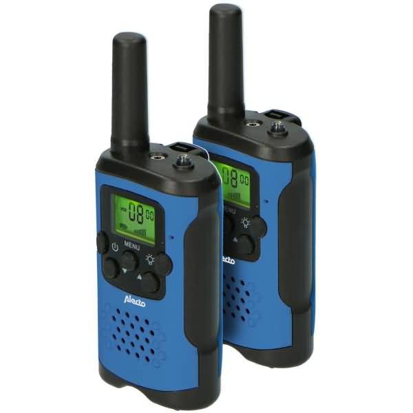 ALECTO FR-115BW Walkie-Talkie-Set, blau/schwarz