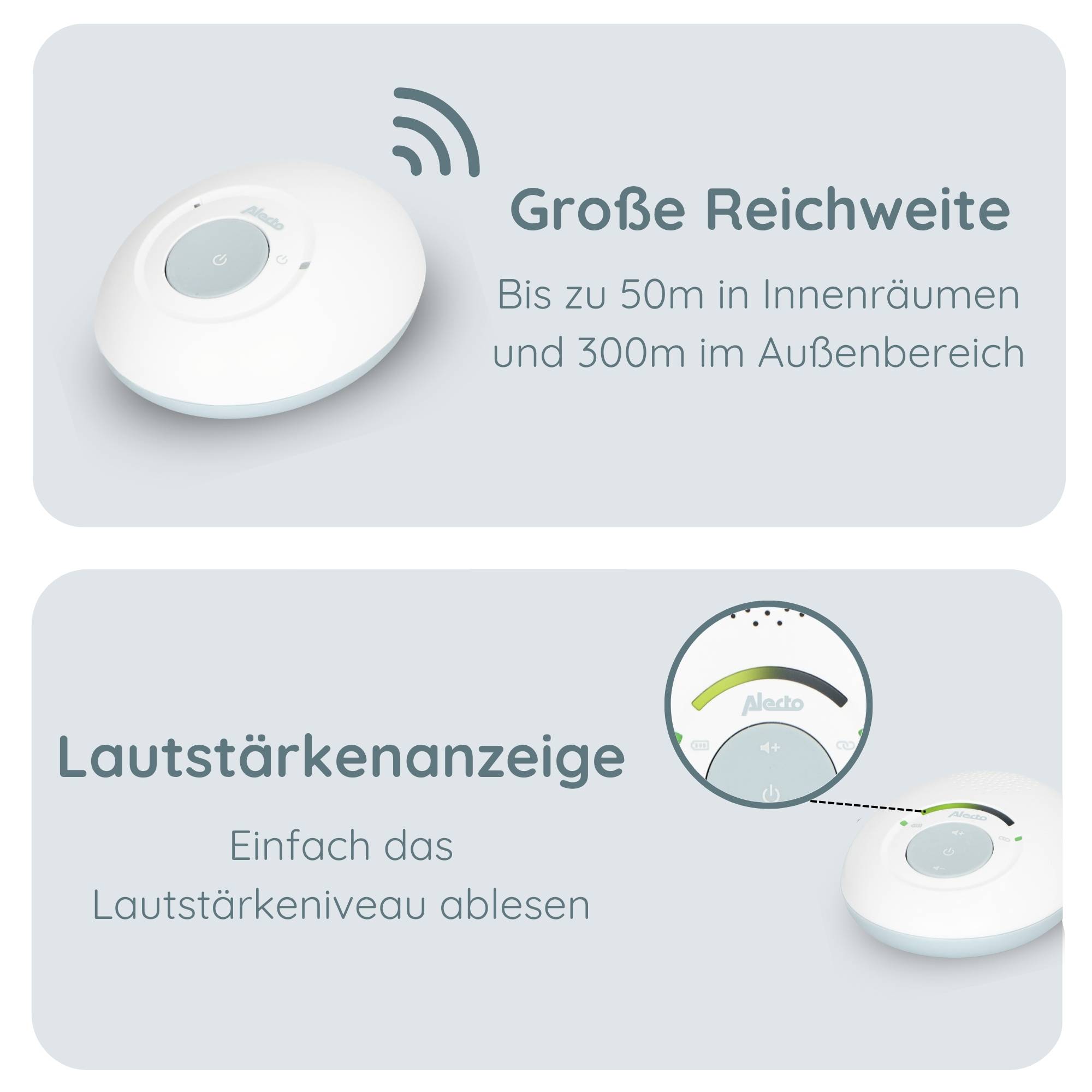 Alecto Baby DBX110 DECT Babyphone: Sicherheit und Klarheit für Ihr ZuhauseWenn Sie Energie sparen und minimale Strahlung wünschen, sind die Alecto