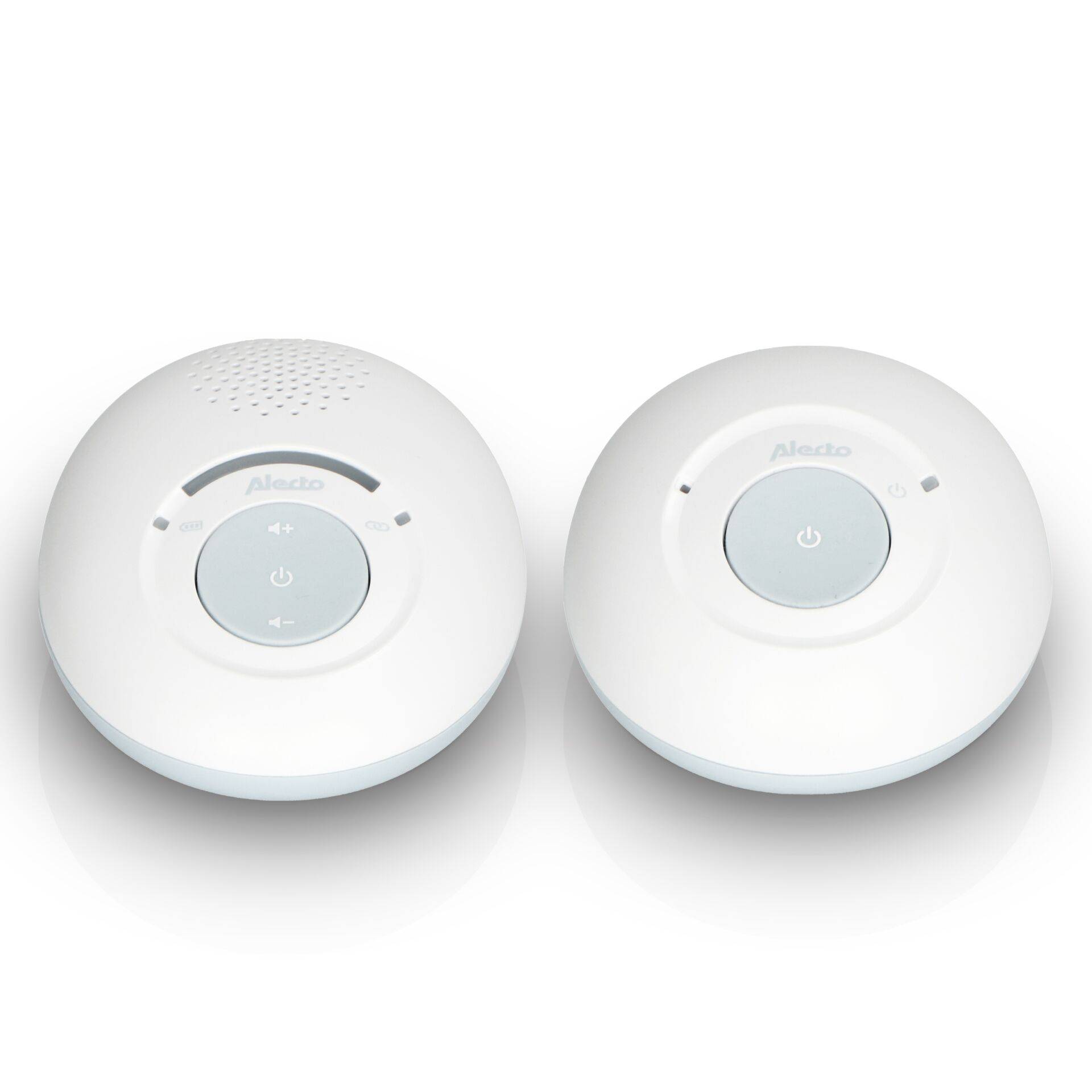 Alecto DECT Babyphone mit Full ECO-Modus, weiß/blau