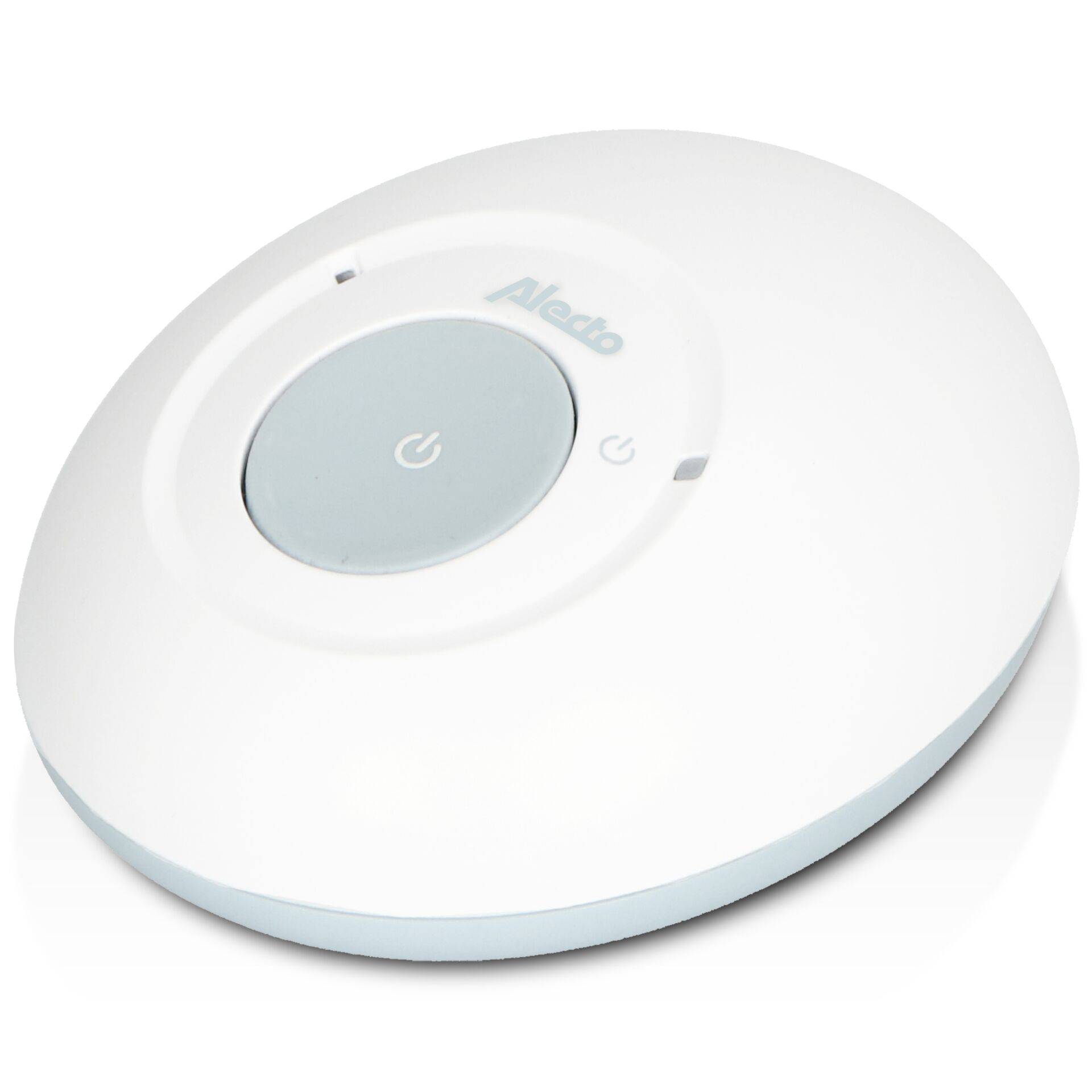 Alecto DECT Babyphone mit Full ECO-Modus, weiß/blau