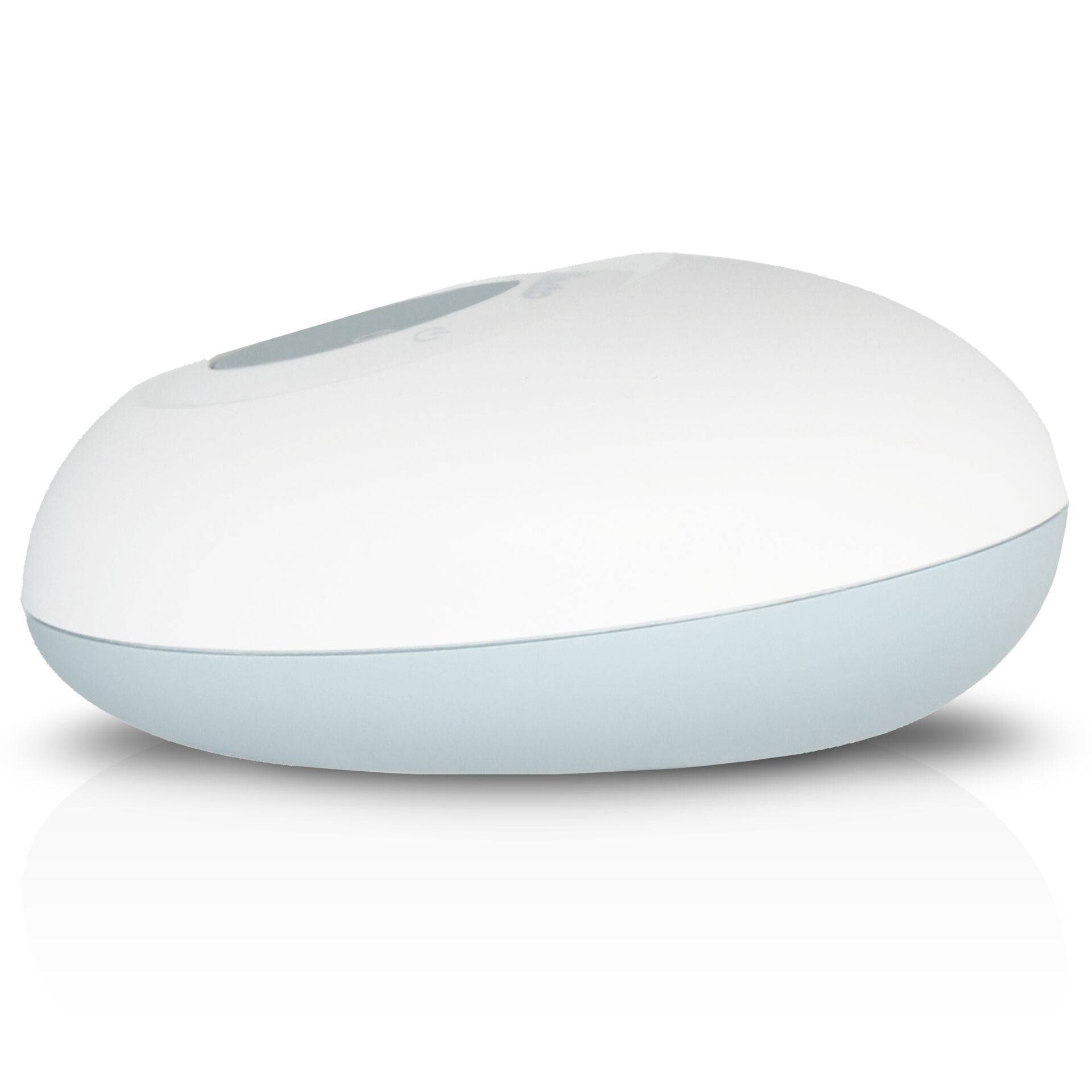 Alecto DECT Babyphone mit Full ECO-Modus, weiß/blau