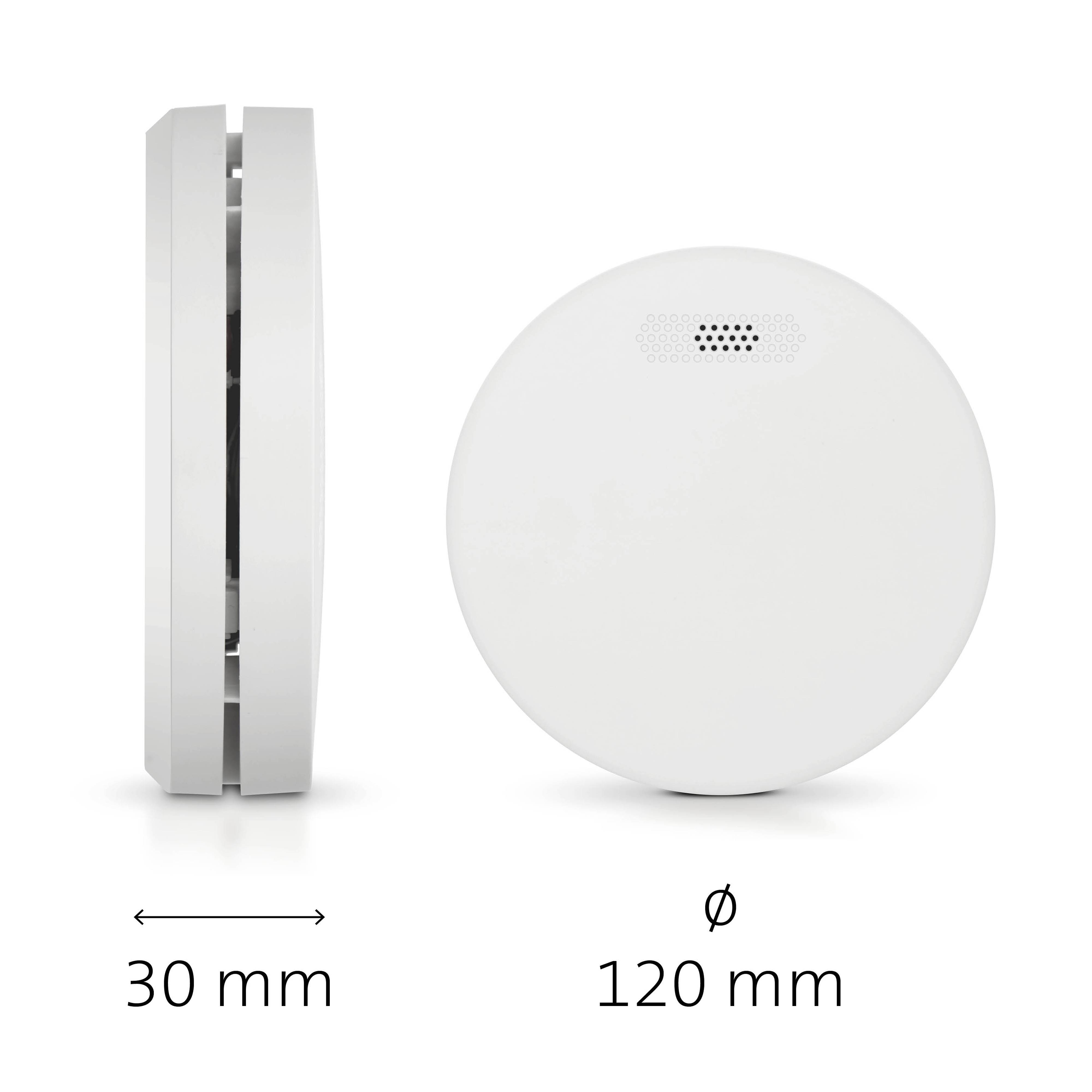 Erleben Sie Sicherheit neu mit dem Alecto SA300 Rauchmelder Der Alecto SA300 Rauchmelder besticht durch sein extra dünnes, elegantes Design, das