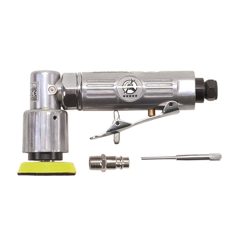 Druckluft-Exzenter-Winkelschleifer / -Polierer - 6,3 bar - Max. 10.000 U/min