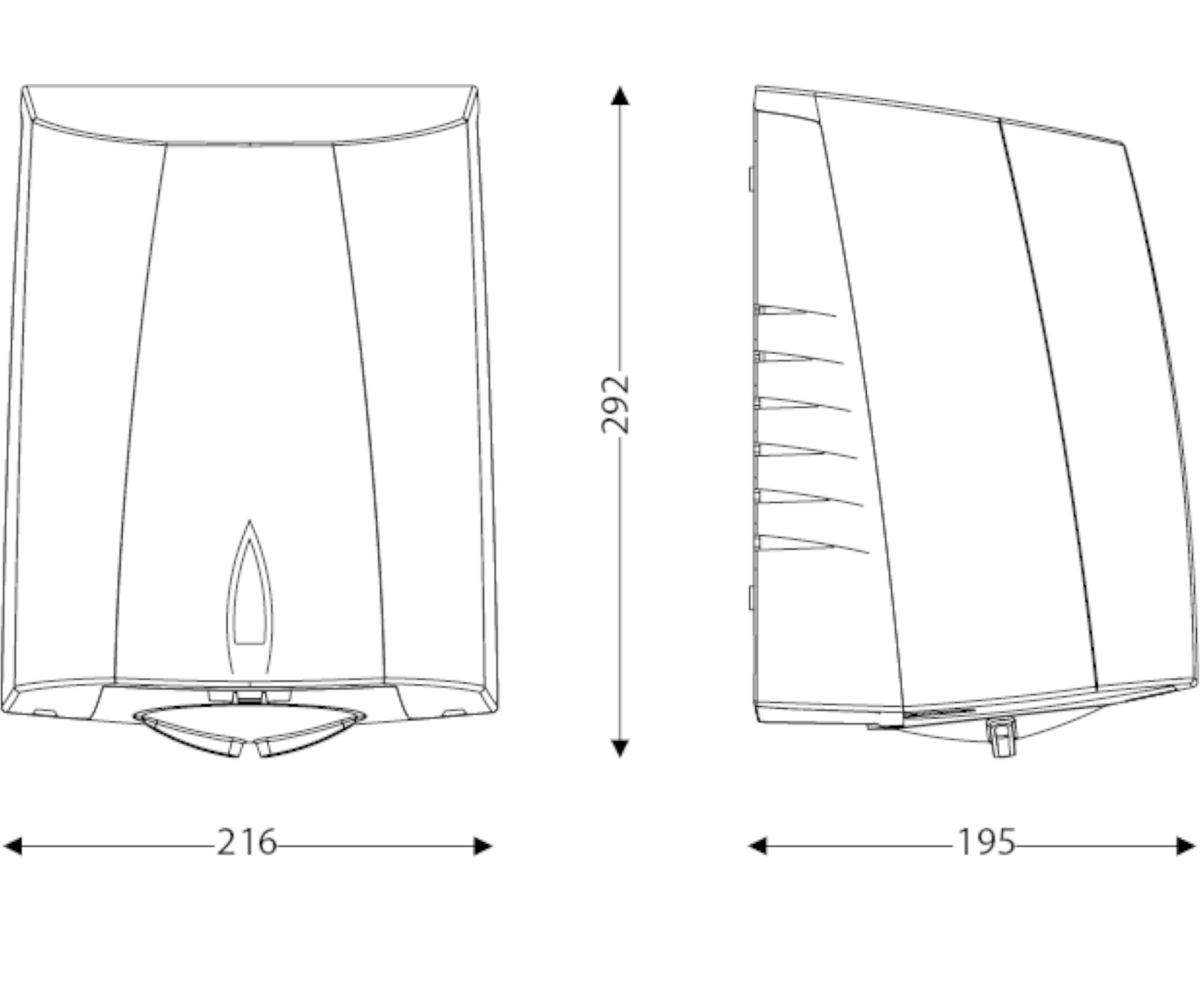 Händetrockner & Luftreiniger Sup'Air Fresh Metallic