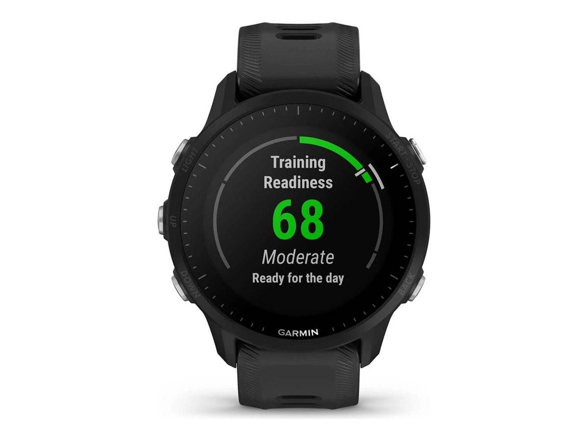 Garmin Forerunner 955 - Sportuhr mit Riemen - Silikon - Handgelenkgröße: 130-220 mm - Anzeige 3.3 cm (1.3"")