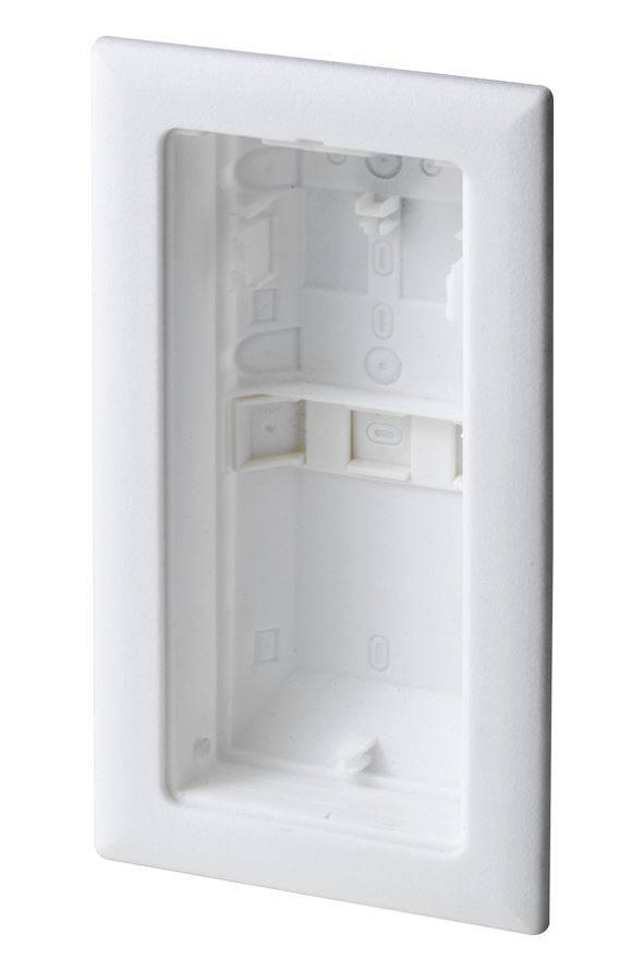 Vanderbilt Vanderbilt PO-FM, Einbausockel für verdeckte Montage, kompatibel mit PDM-I12 Bewegungsmelder, stilvolles Des