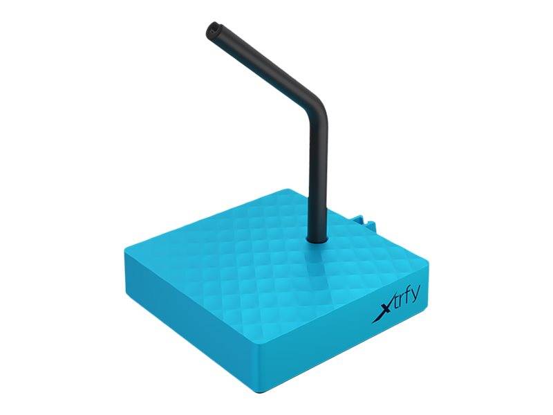 Xtrfy B4 - Kabelhalter - Tisch/Bank - Metall - Gummi - Silikon - Blau