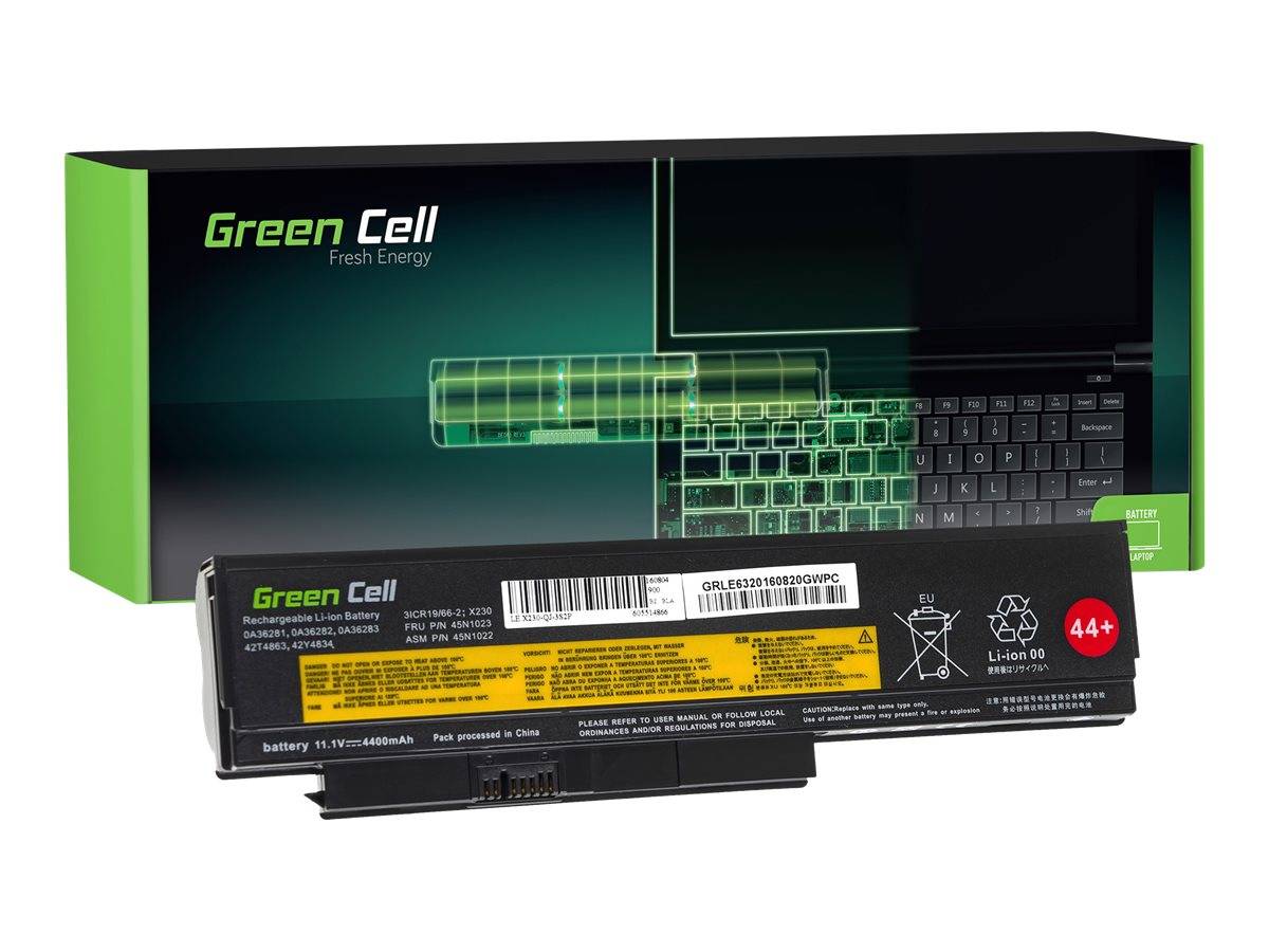 Green Cell - Laptop-Batterie (gleichwertig mit: Asus A41-X550A) - Lithium-Ionen - 4 Zellen - 4400 mAh - Schwarz