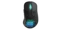 CHERRY - Xtrfy M4 RGB - Maus - ergonomisch - optisch - kabellos - 2.4 GHz - kabelloser Empfänger (USB)