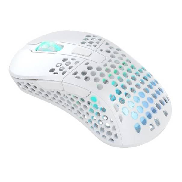 CHERRY - Xtrfy M4 RGB - Maus - optisch - kabellos - 2.4 GHz - kabelloser Empfänger (USB)