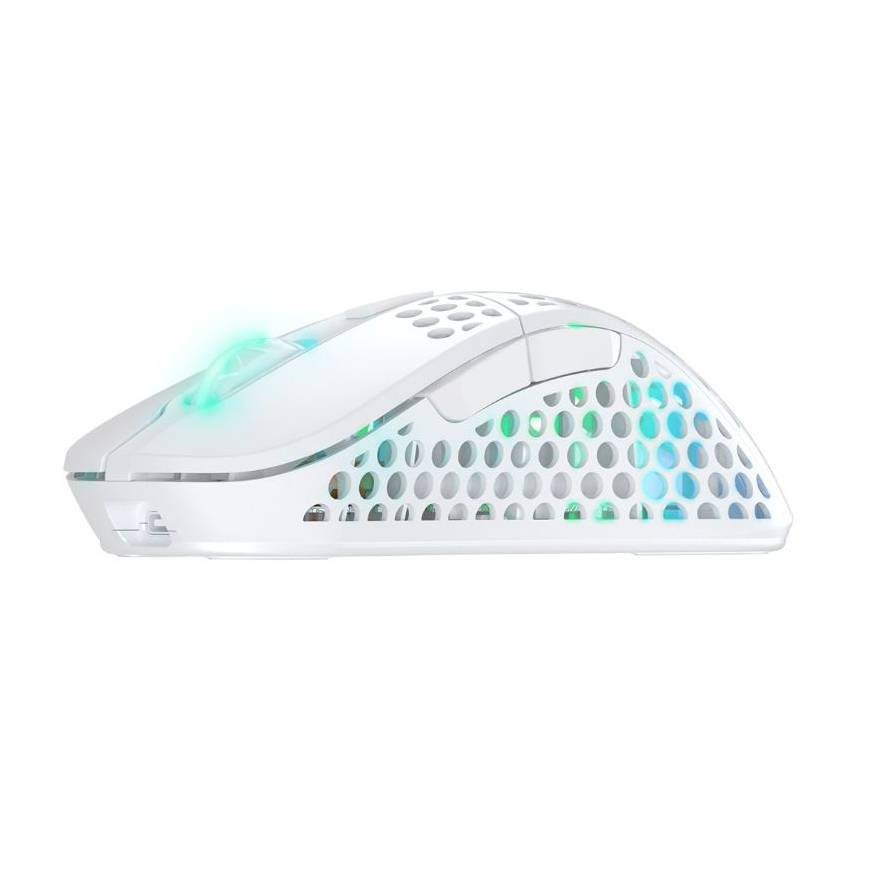 CHERRY - Xtrfy M4 RGB - Maus - optisch - kabellos - 2.4 GHz - kabelloser Empfänger (USB)