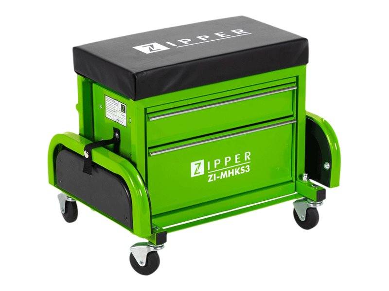 Zipper ZI-MHKS3 - Mechanic seat - Schwarz; Grün