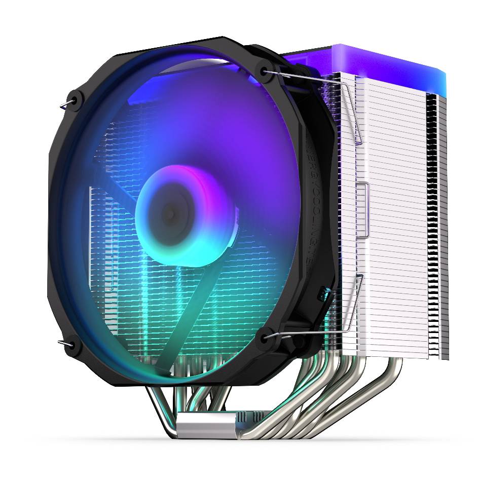 Endorfy Fortis 5 ARGB - Prozessor-Luftkühler - (für: LGA775, AM2+, LGA1366, AM3+, FM1, FM2+, LGA2011-3, LGA2011 (Square