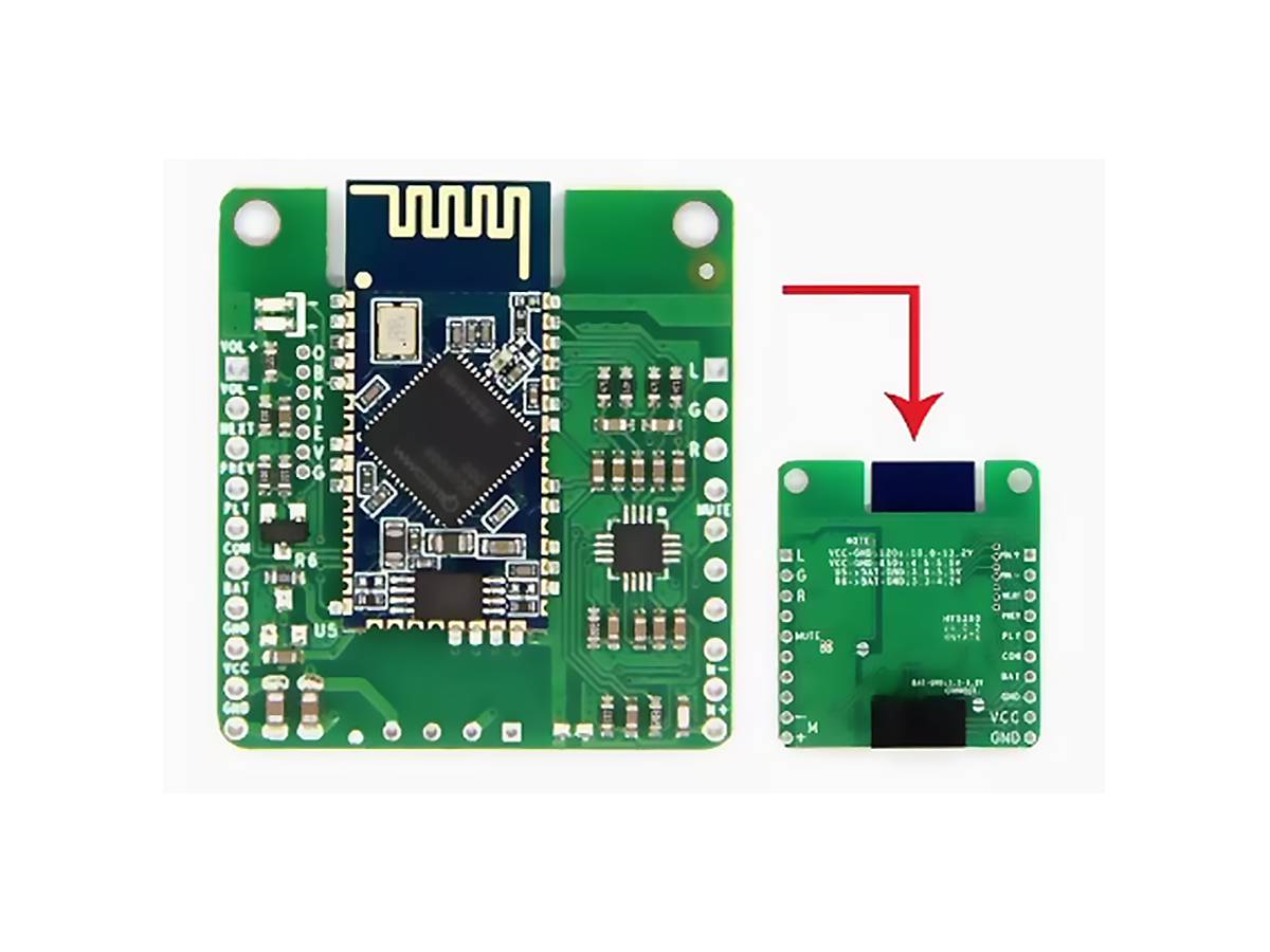 QCC3008 APTXLL lossless Music HiFi Bluetooth 5.0 Receiver Board TWS Audio (12V DC)