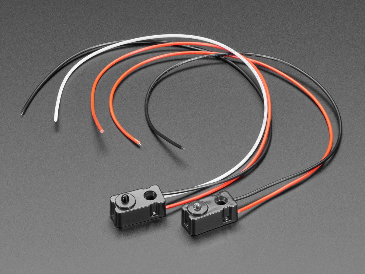 Adafruit IR Break Beam Sensors with Premium Wire Header Ends 3mm LEDs 2167